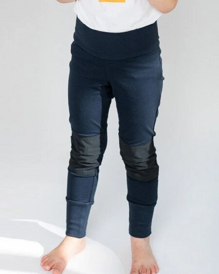 Babbily Robuste mitwachsende Leggings aus Bio-Baumwolle