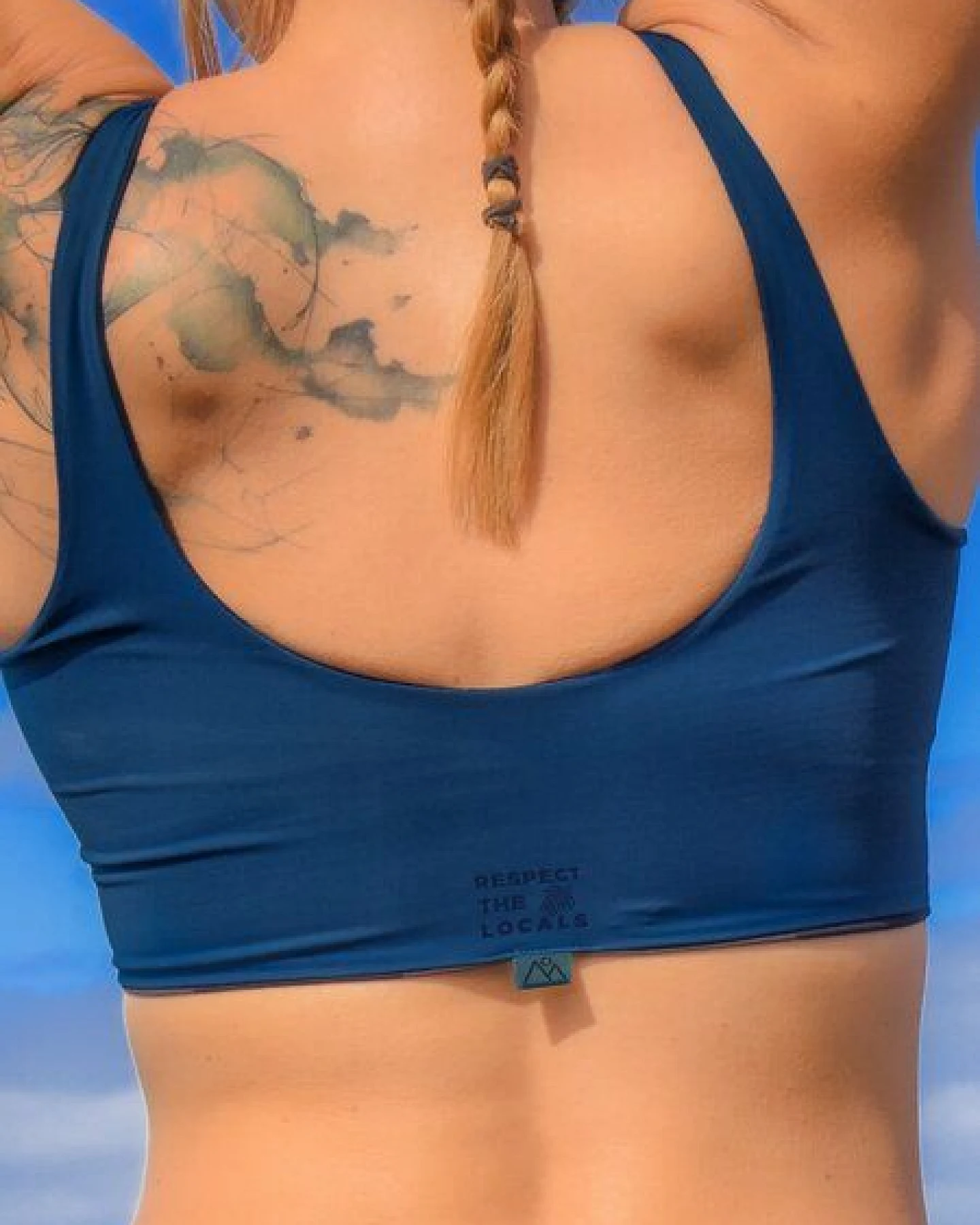 nice to meet me Wave Top . Wendbares Bikinioberteil – Ansicht 3