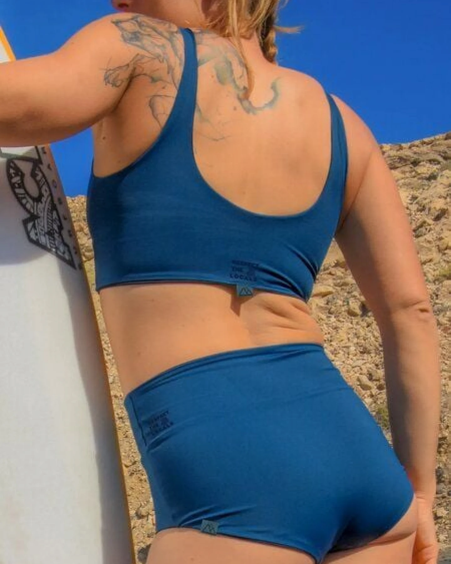 nice to meet me Wave Shorts. Wendbares Bikiniunterteil – Ansicht 4