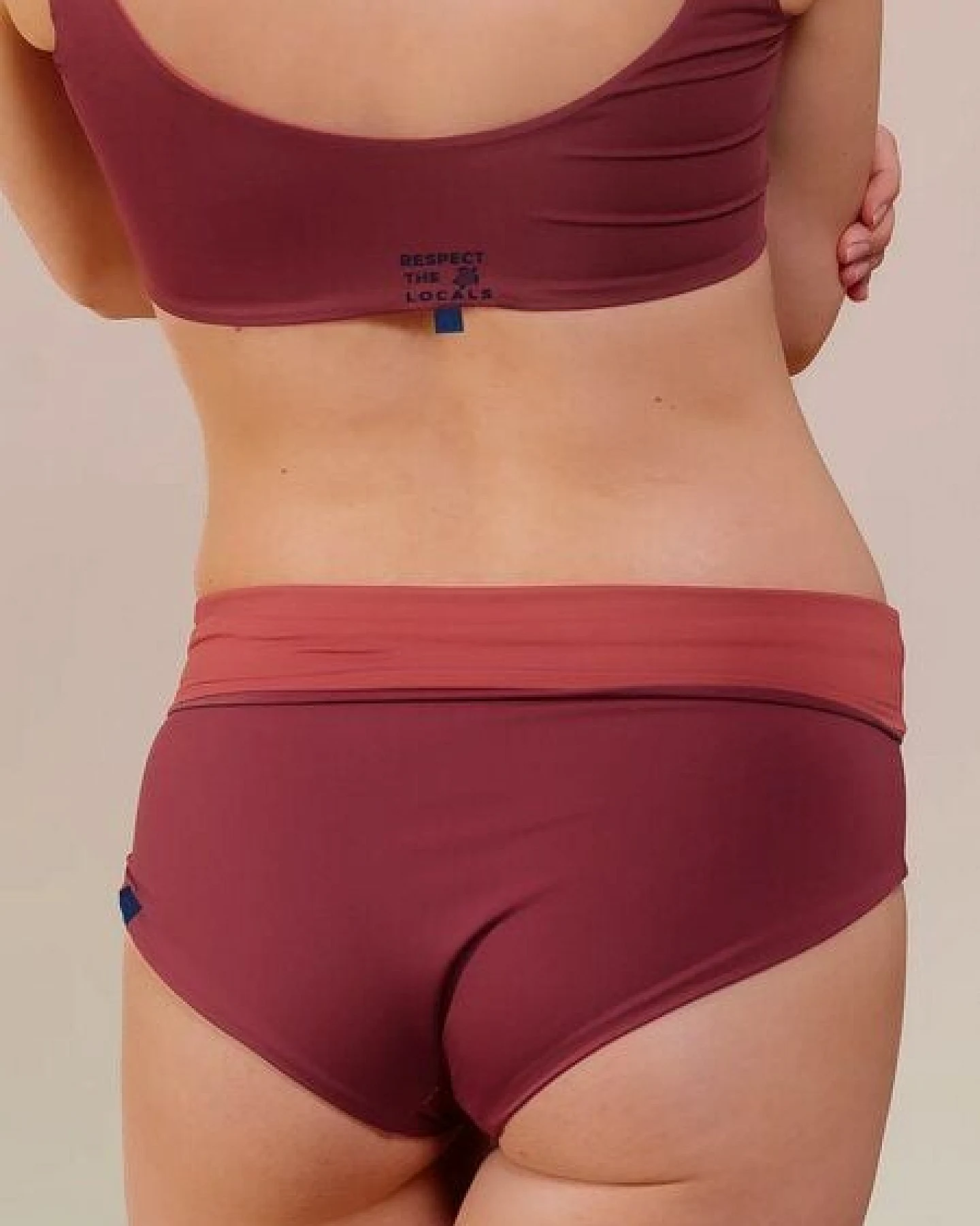 nice to meet me Wave Shorts. Wendbares Bikiniunterteil – Ansicht 3