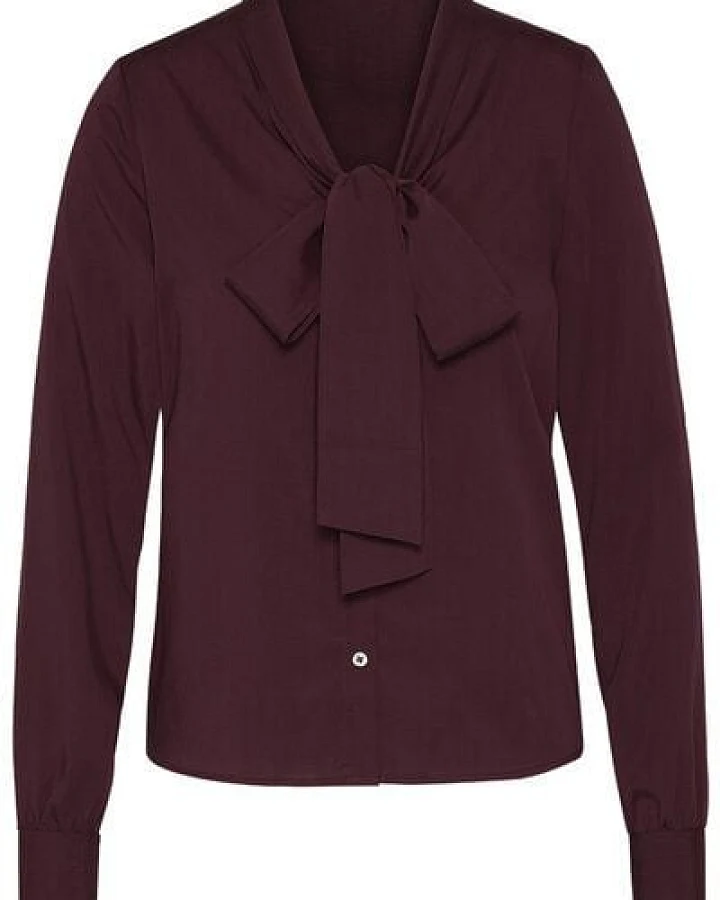 Wunderwerk Tie neck blouse TENCEL