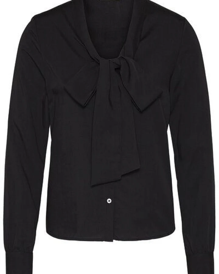Wunderwerk Tie neck blouse TENCEL