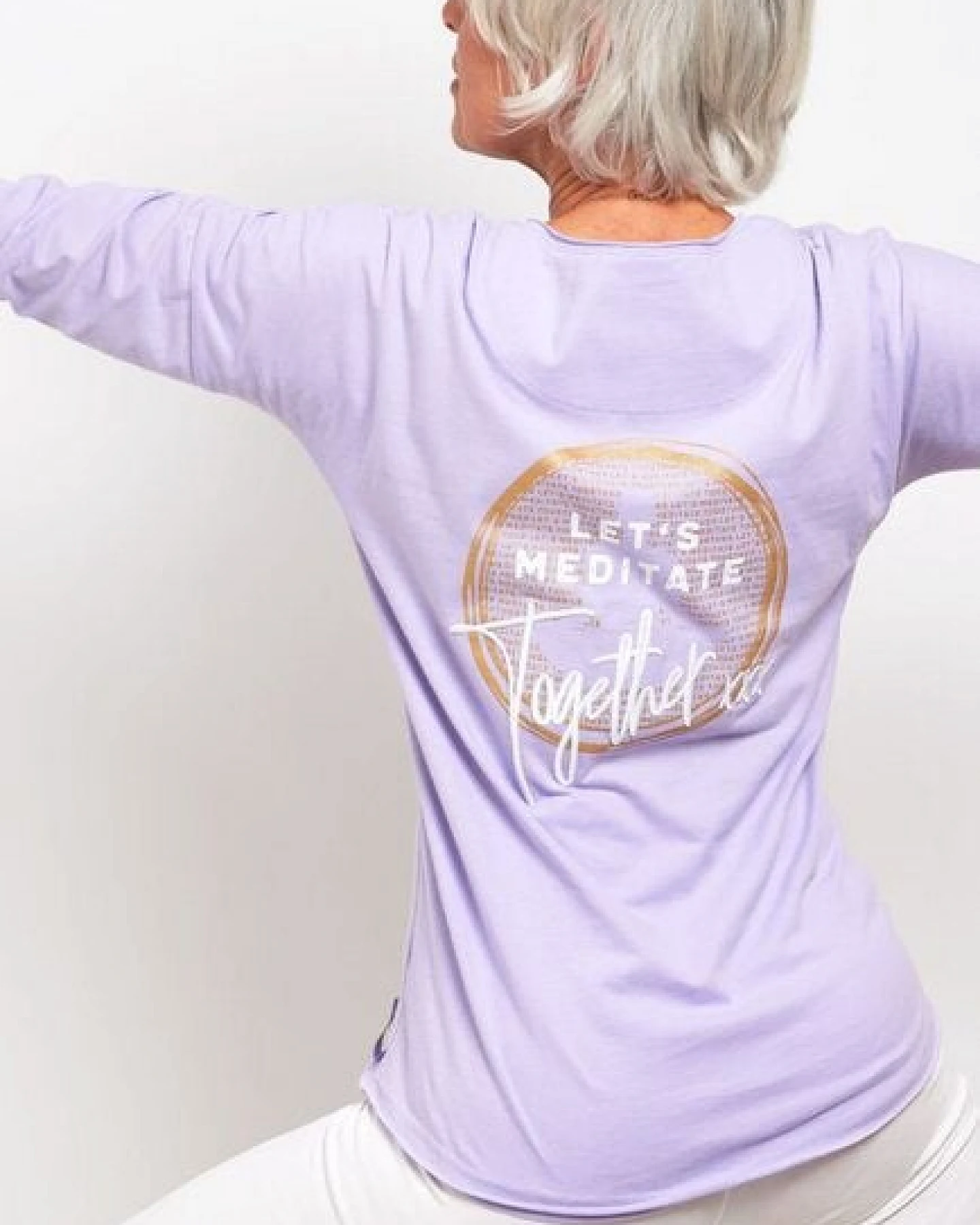 SPARKLES OF LIGHT Yoga Shirt – Ansicht 3