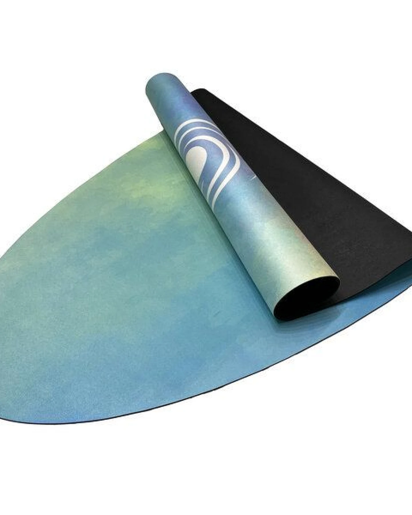 YOGALAXY® Ovale Yogamatte aus Naturkautschuk & recycelten PET-Flaschen – Ansicht 3