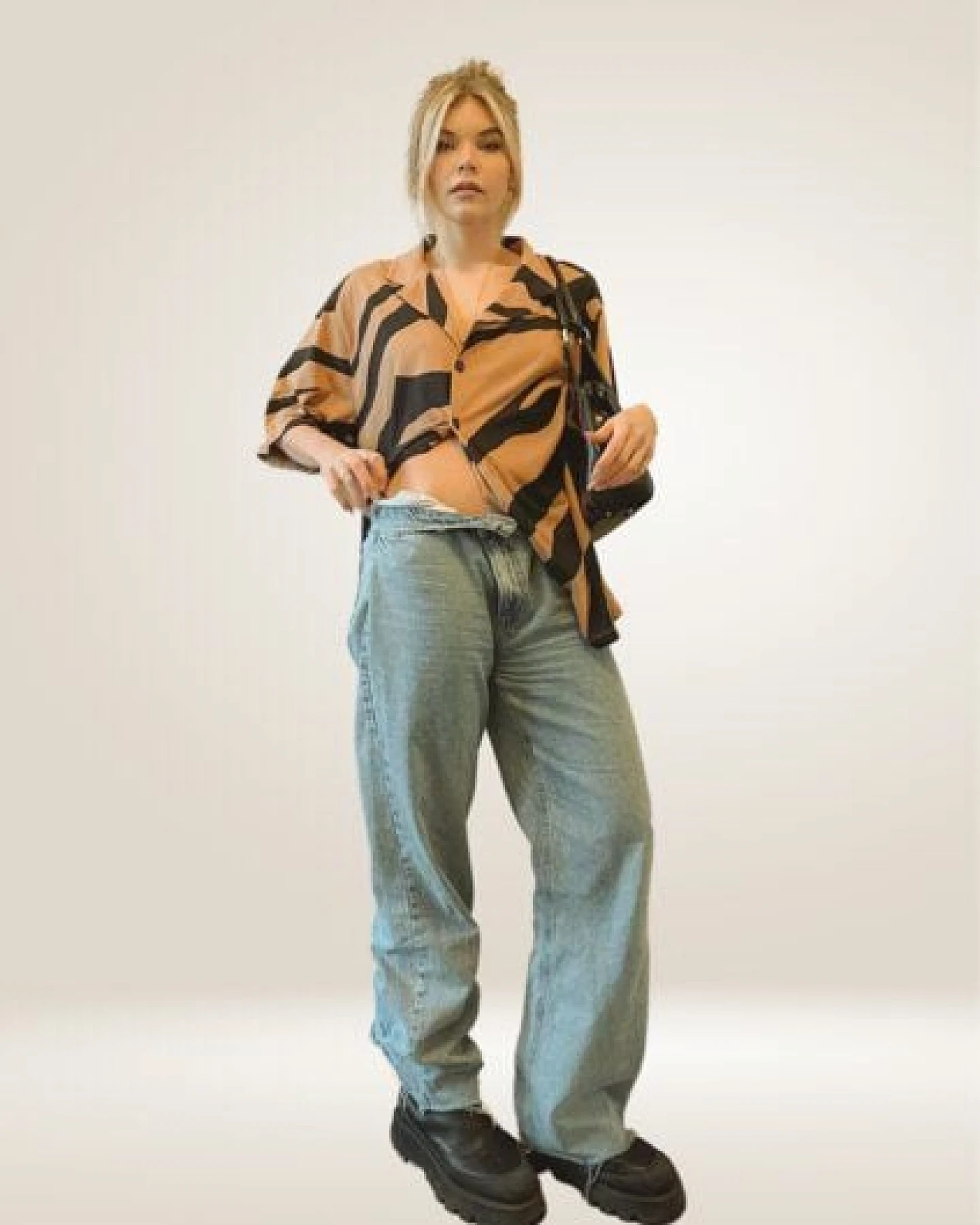 noemvri fashion label Modal Hemd - Tiger – Ansicht 3