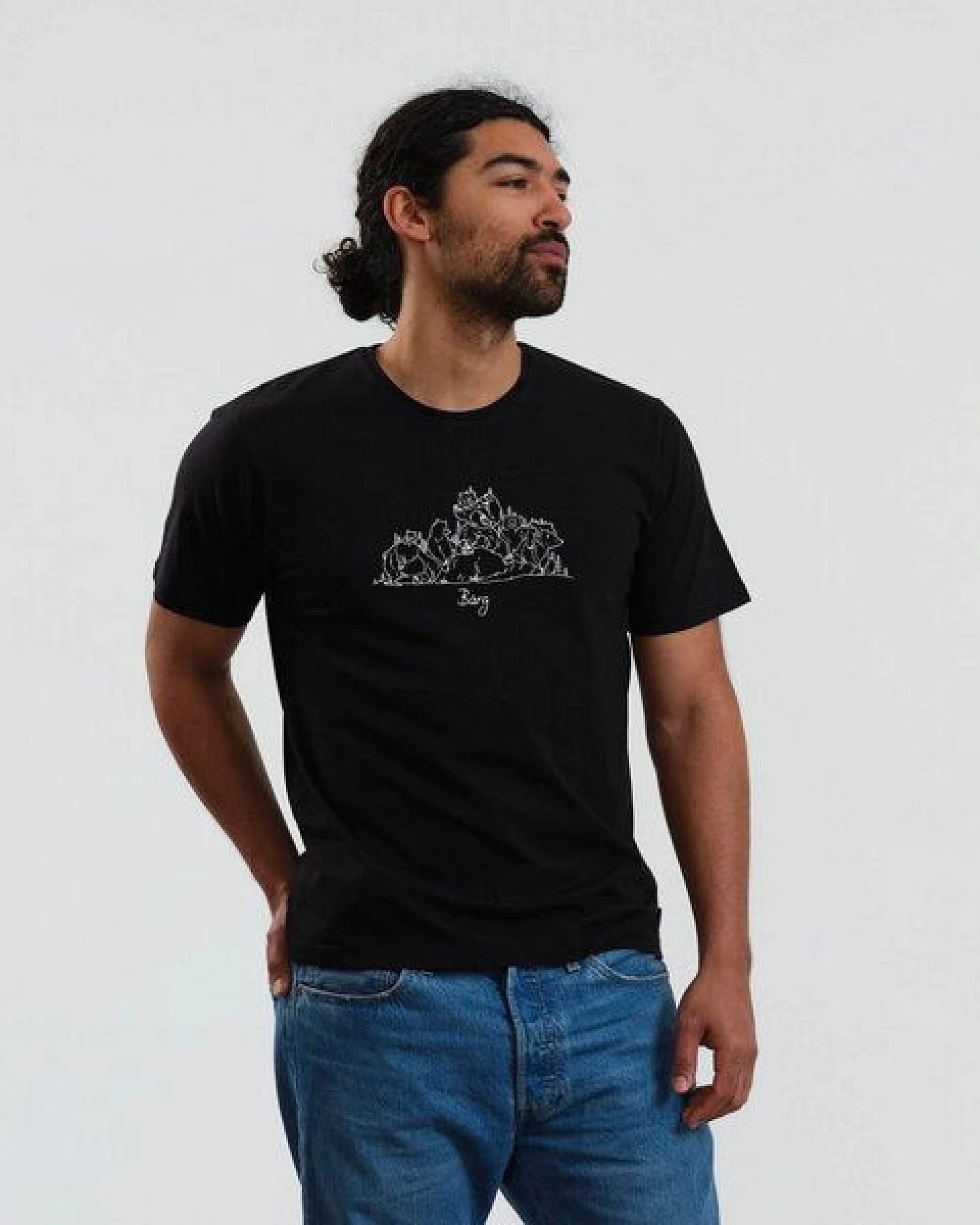 GARY MASH T-Shirt Bärg aus Biobaumwolle – Ansicht 4