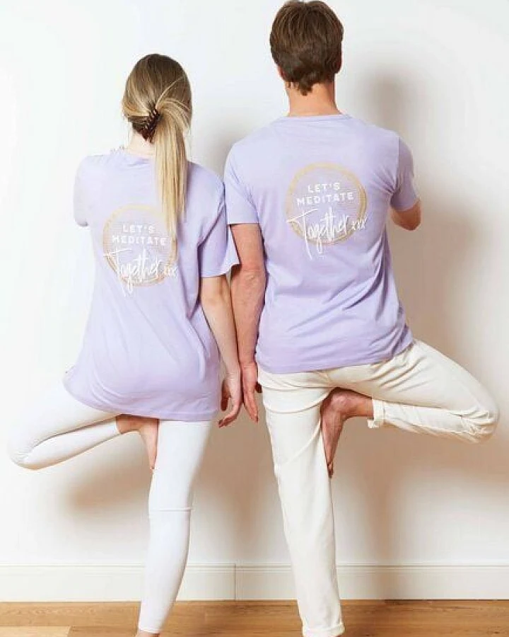 SPARKLES OF LIGHT Yoga Shirt