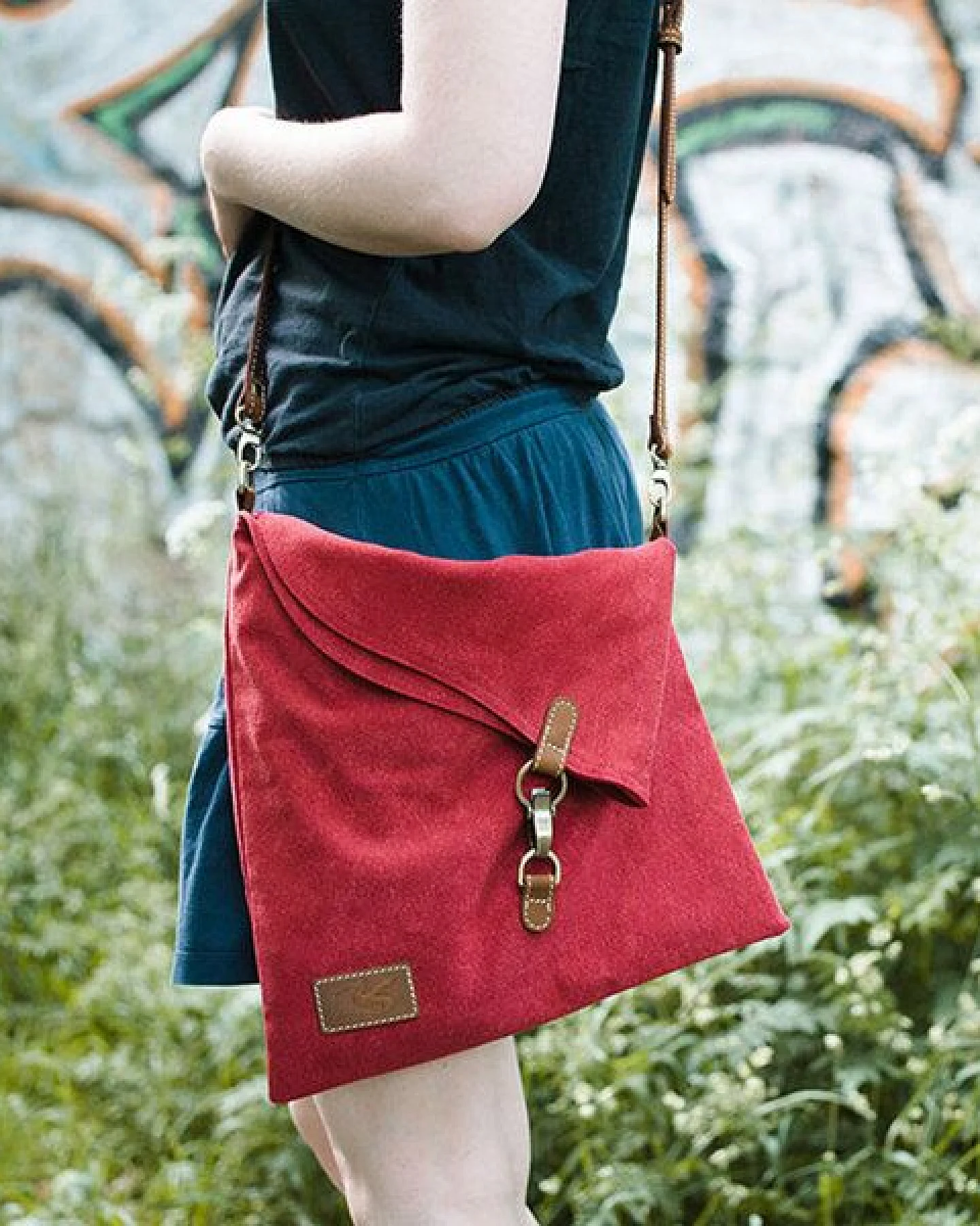 Dragolina Flapover Crossbodytasche Nele – Ansicht 2