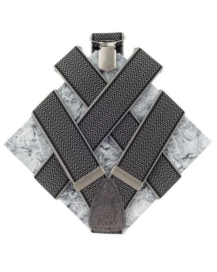 klYmp Hosenträger 'basic' zig-zag vegan
