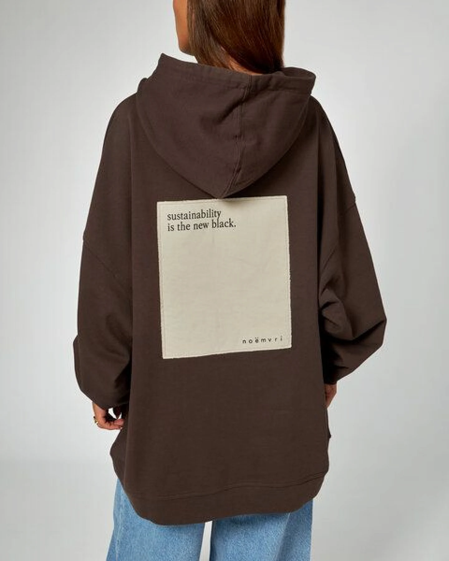 noemvri fashion label oversized Hoodie sustainability is the new black – Ansicht 3