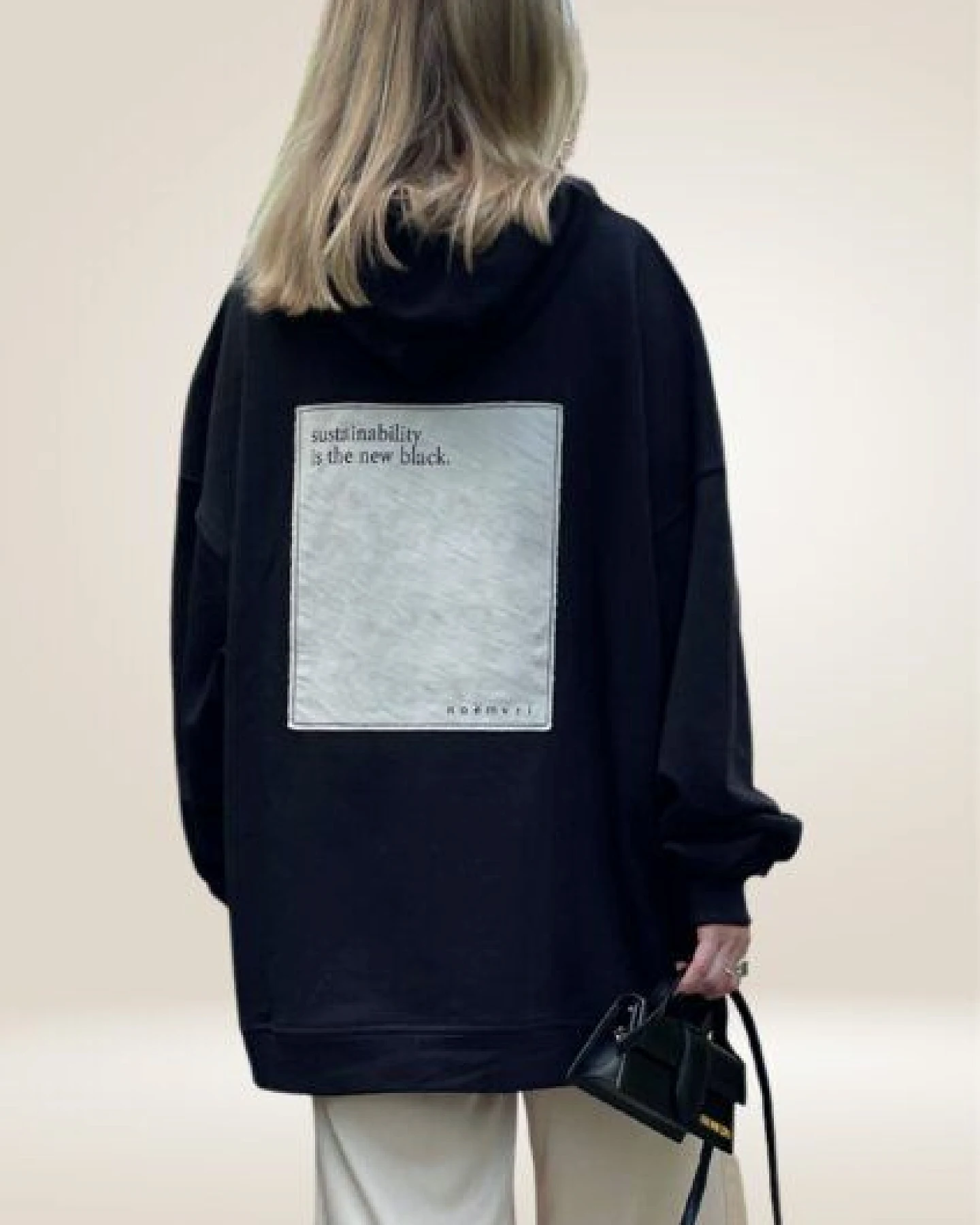 noemvri fashion label oversized Hoodie sustainability is the new black – Ansicht 2