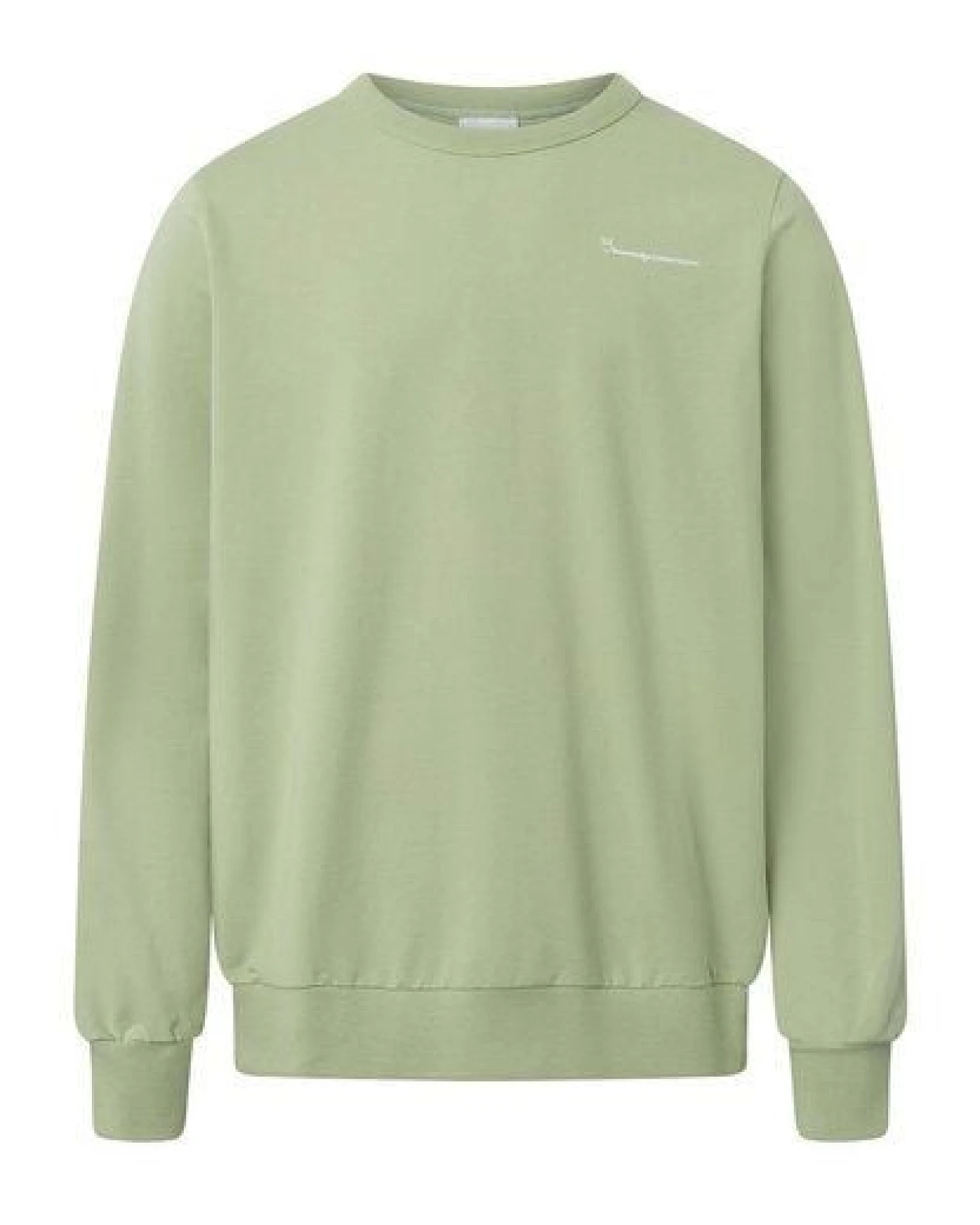 KnowledgeCotton Apparel Sweatshirt Crew neck trademark sweat - aus Bio-Baumwollmix – Ansicht 2