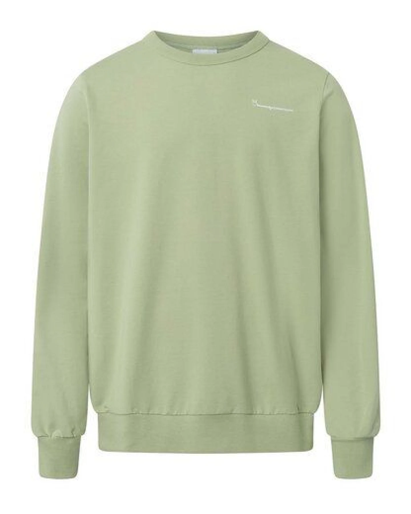KnowledgeCotton Apparel Sweatshirt Crew neck trademark sweat - aus Bio-Baumwollmix – Ansicht 2