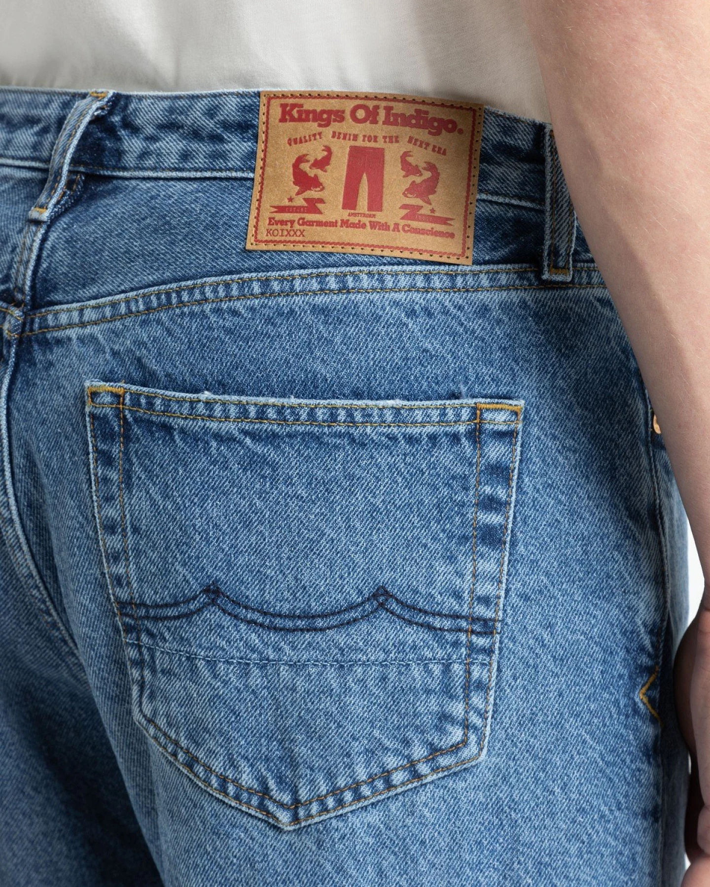 Jeans Sushan Holo Rechange Mid Worn – Ansicht 5