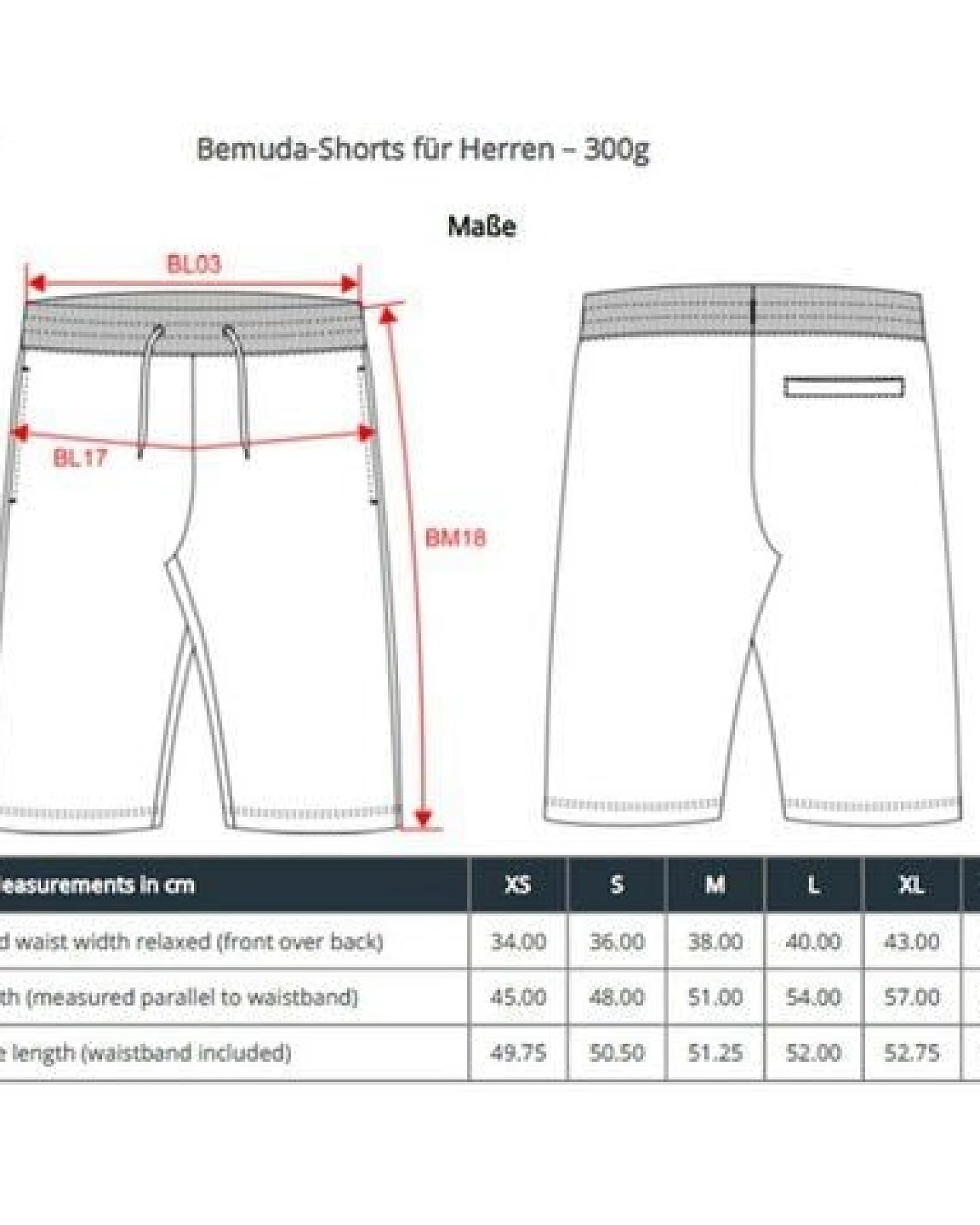 YTWOO Schwere Herrenshorts 300 g/m² aus Bio-Baumwolle und Recyceltem Polyester – Ansicht 3