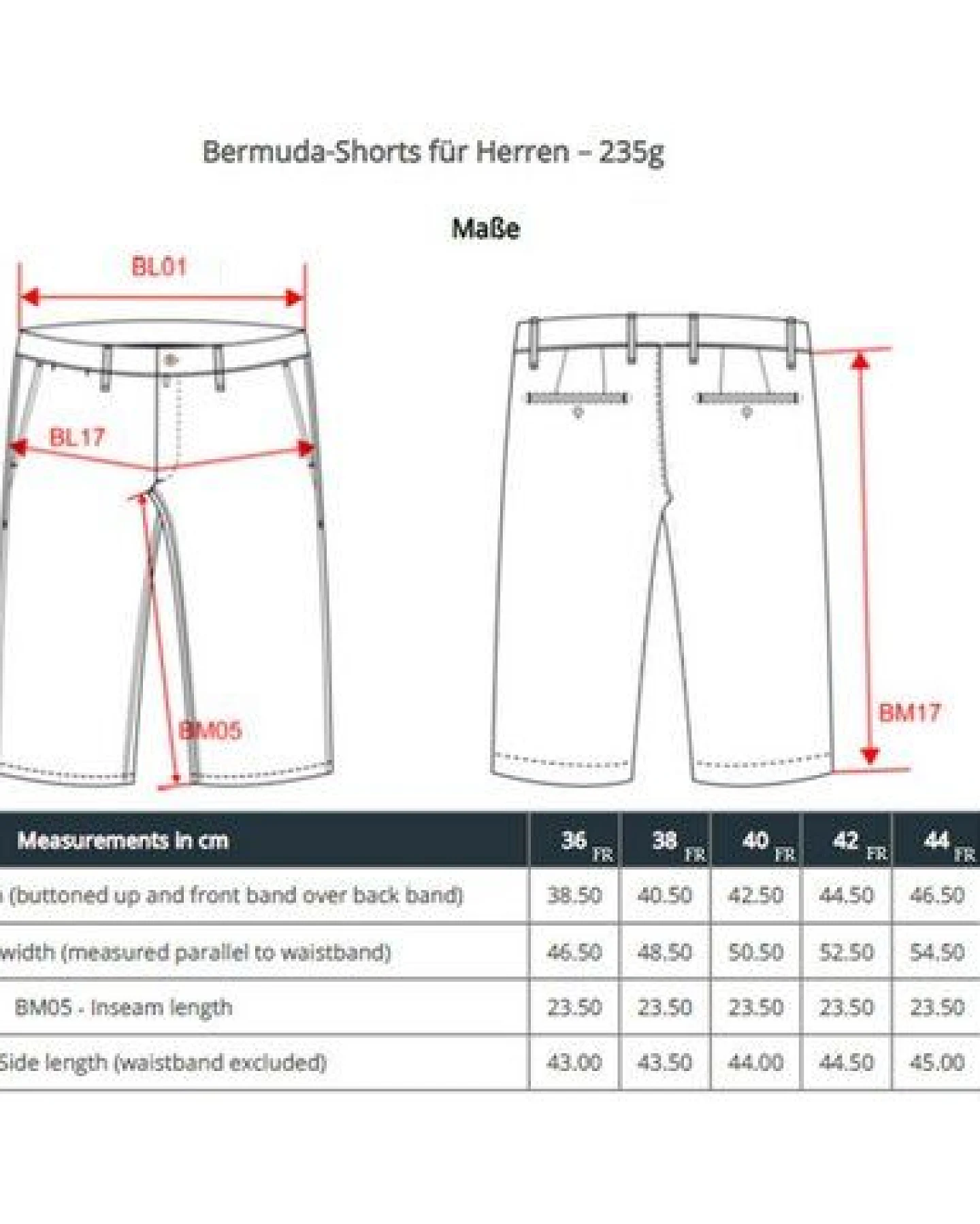 YTWOO Bermuda-Shorts aus Bio Baumwolle mit weicher Haptik – Ansicht 2