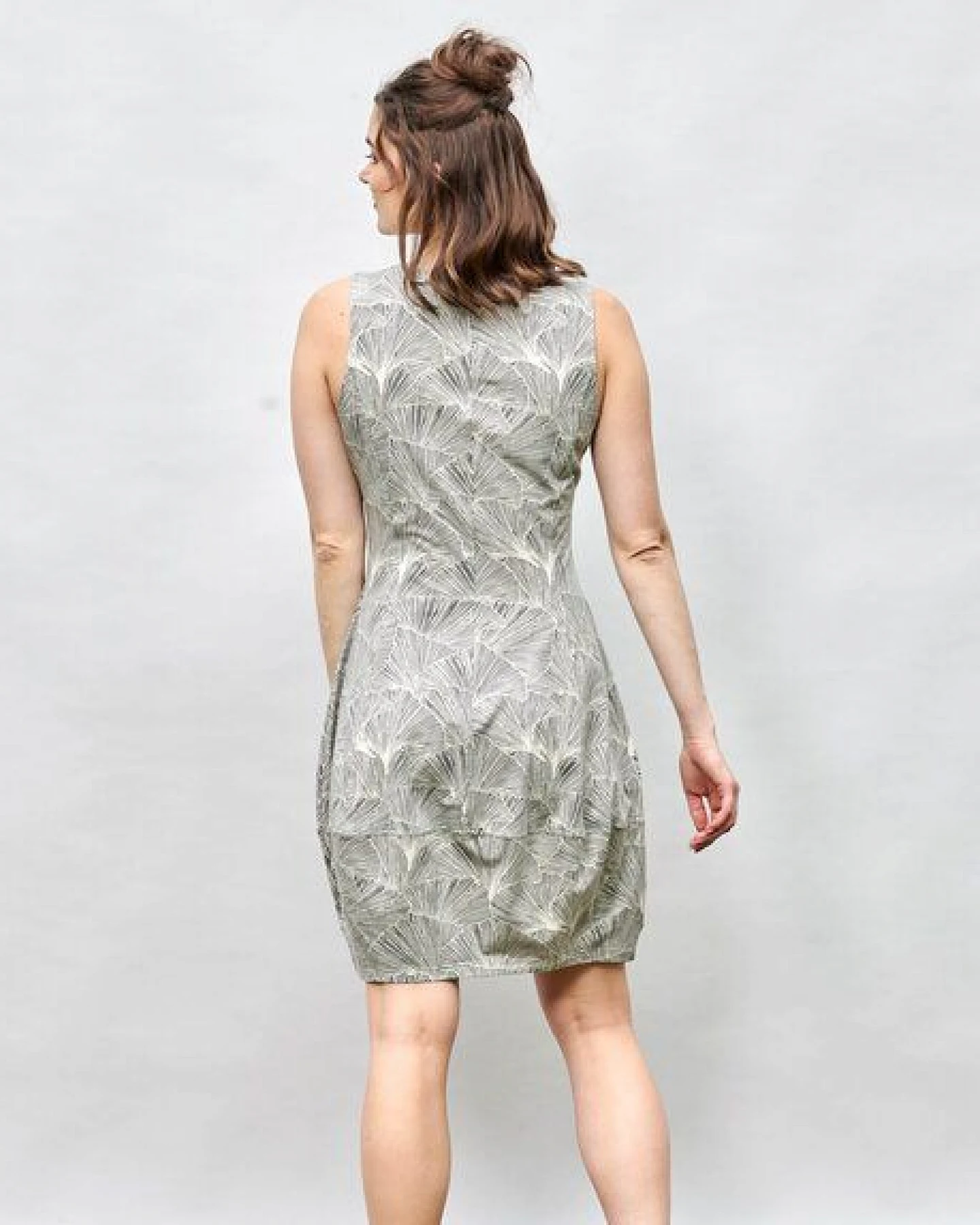 CON_STANT Ballonkleid ohne Arm 95% Baumwolle (kbA) – Ansicht 3