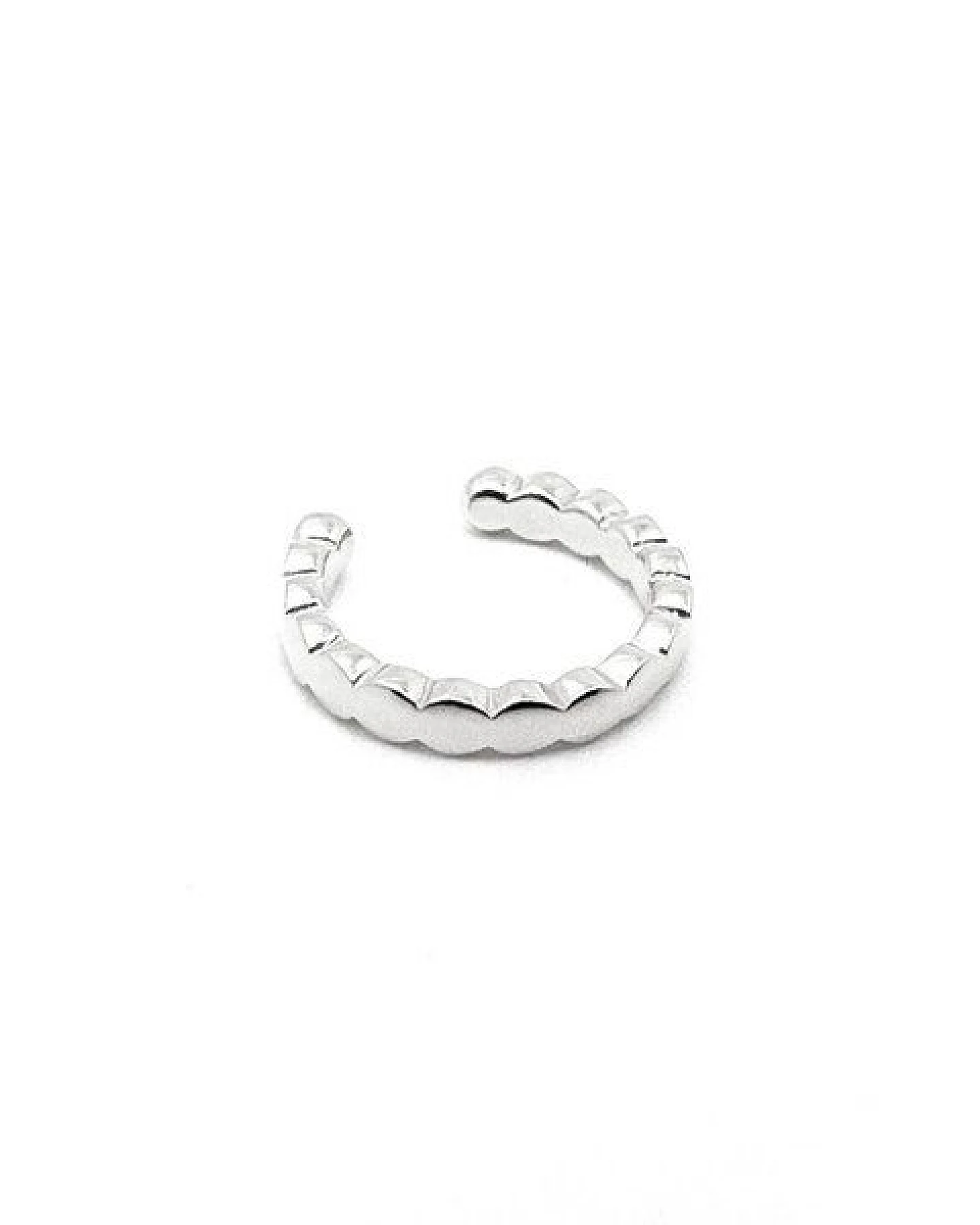 MOANINA Ohrring Earcuff Calobra - 925 Silber/18k Gold Vermeil – Ansicht 2