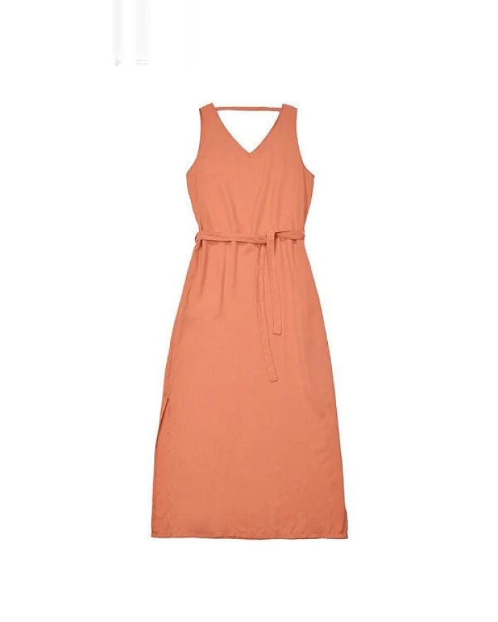 WiDDA berlin Maxikleid VANI in Schwarz oder Terra - aus Lyocell TENCEL®
