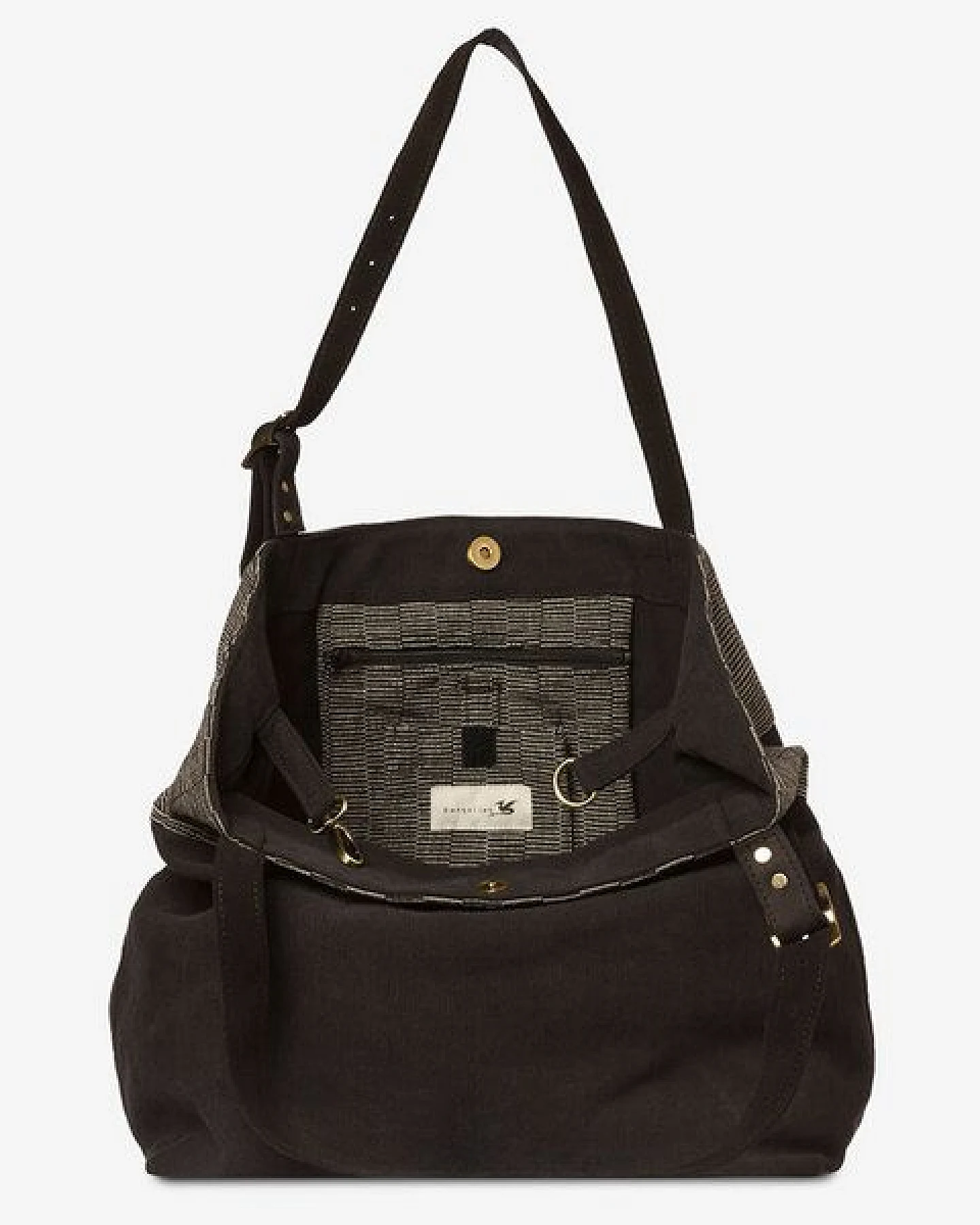 Dragolina Eleganter Shopper Cora mit Webstoff der Pwo Karen – Ansicht 2