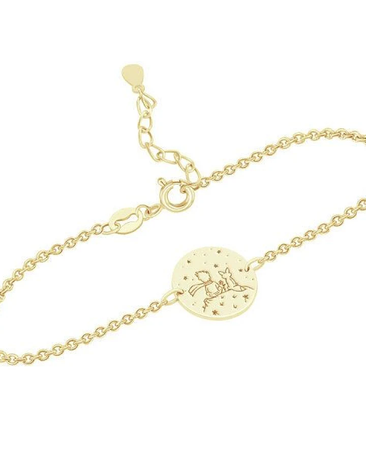 Eppi Silbernes Armband Der Kleine Prinz mit Fuchs