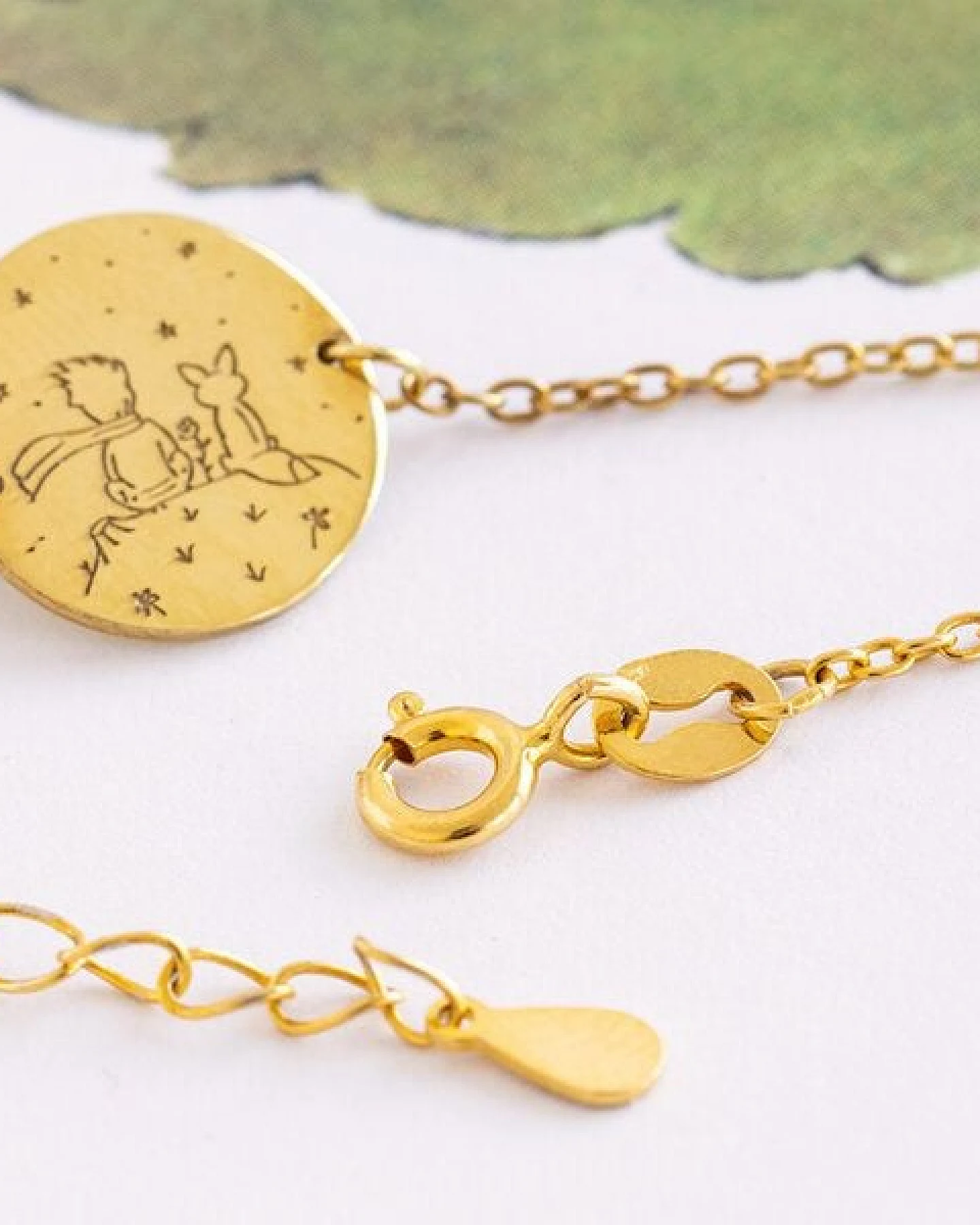 Eppi Silbernes Armband Der Kleine Prinz mit Fuchs – Ansicht 3