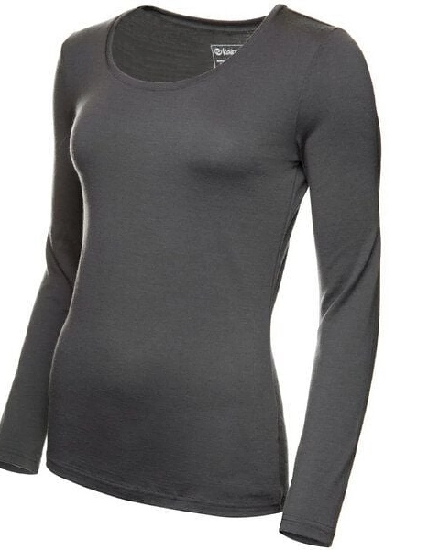 Kaipara - Merino Sportswear Merino Langarmshirt Slimfit 200 weiter Rundhals Damen – Ansicht 2