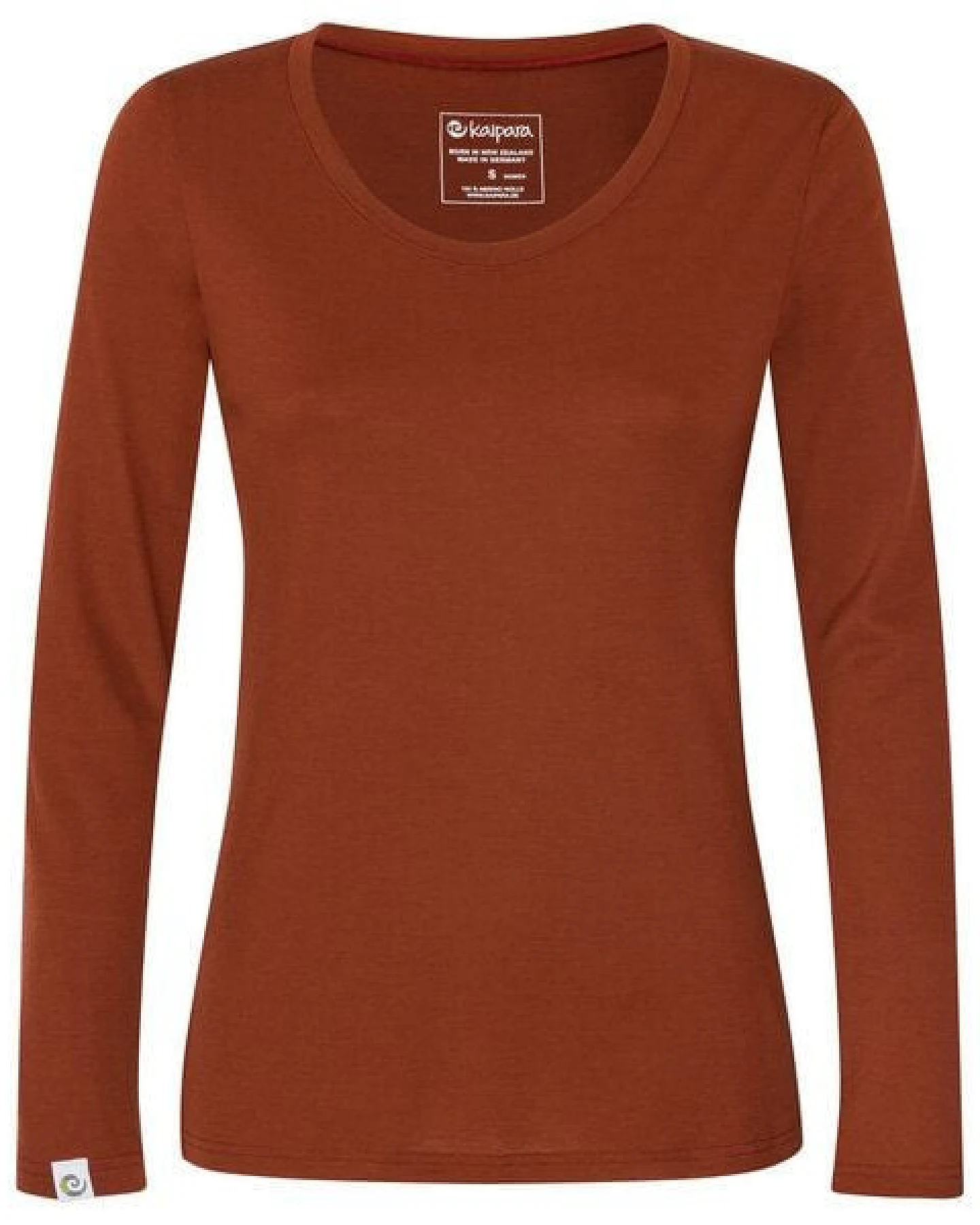 Kaipara - Merino Sportswear Merino Langarmshirt Slimfit 200 weiter Rundhals Damen – Ansicht 2