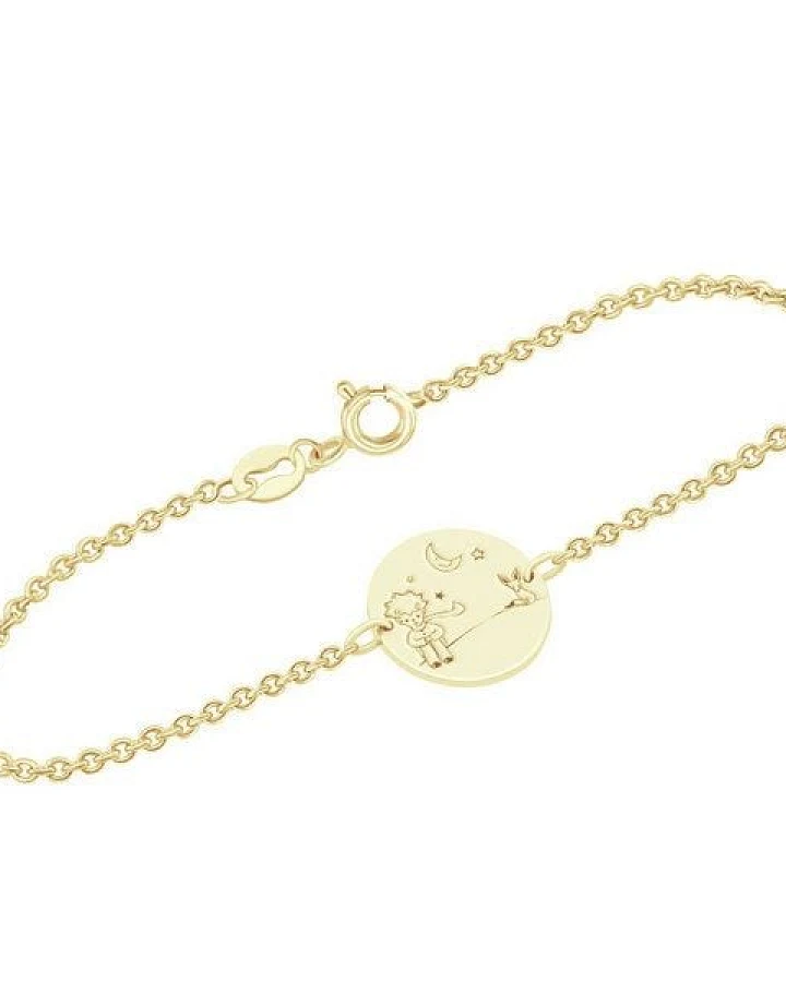Eppi Goldenes Armband Der Kleine Prinz mit Fuchs