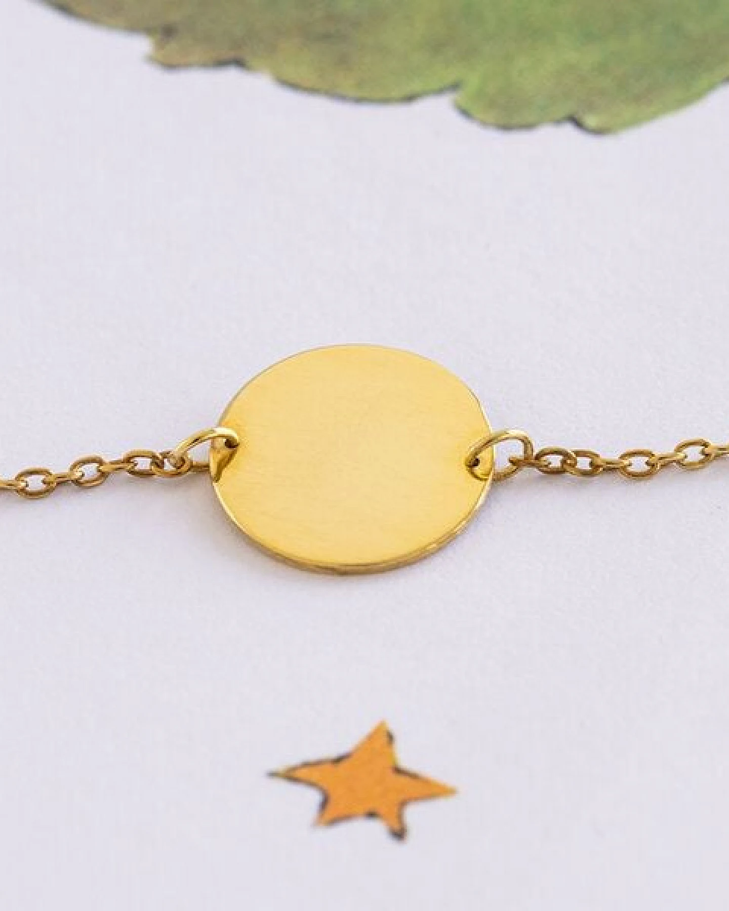 Eppi Goldenes Armband Der Kleine Prinz mit Fuchs – Ansicht 3