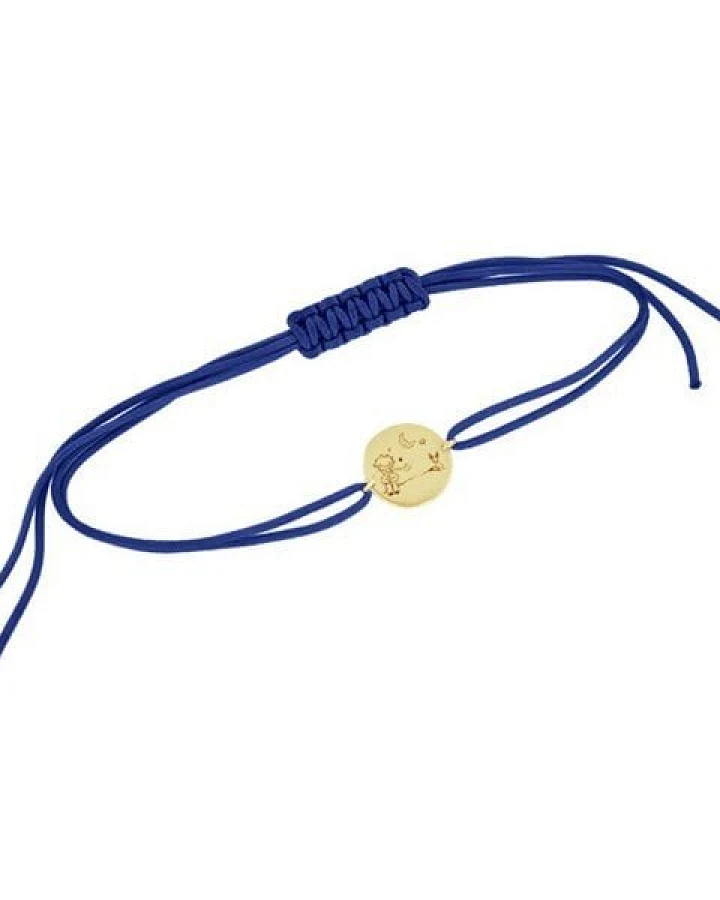 Eppi Silbernes String-Armband Der Kleine Prinz mit Fuchs