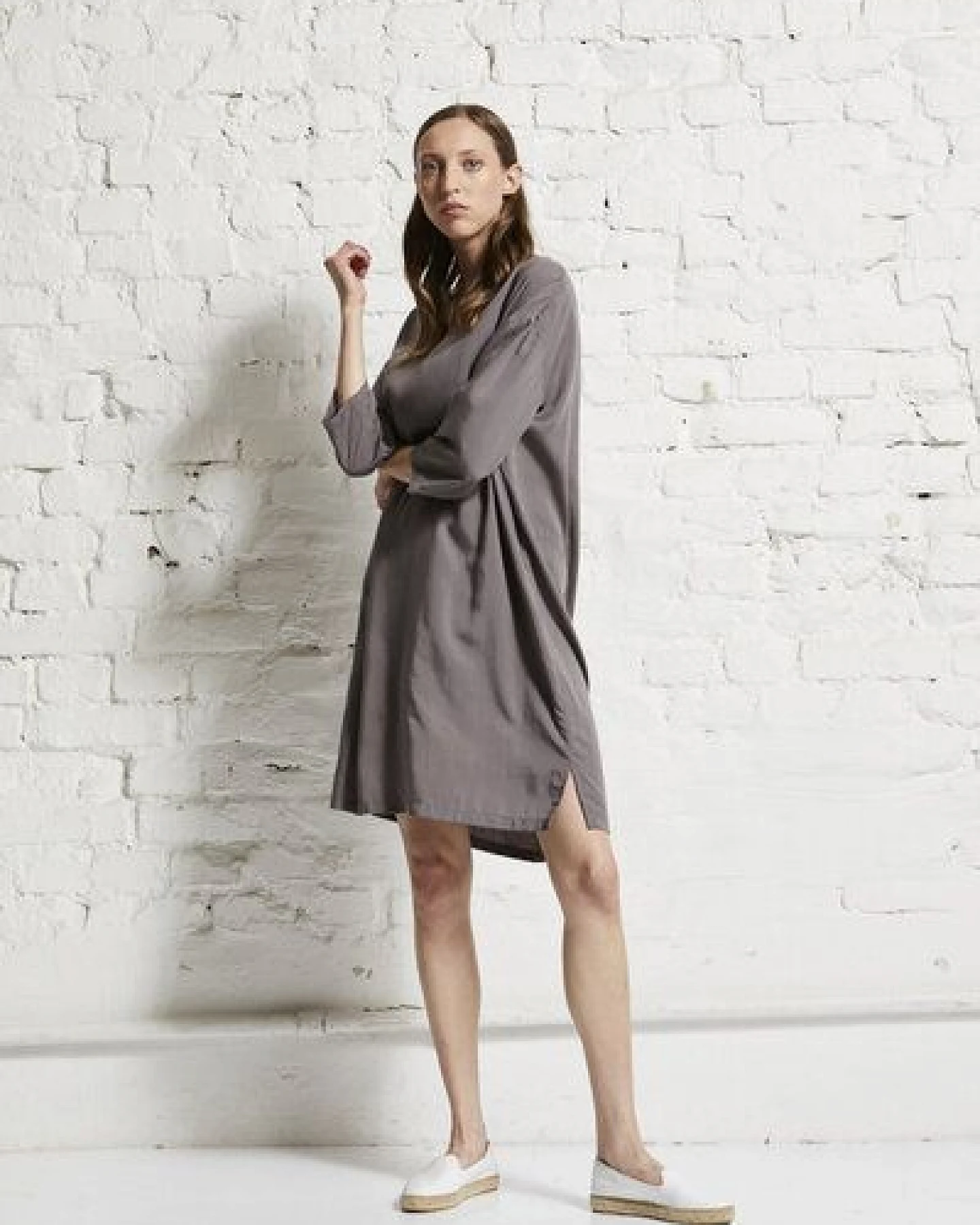 Wunderwerk Oversize dress tencel – Ansicht 4
