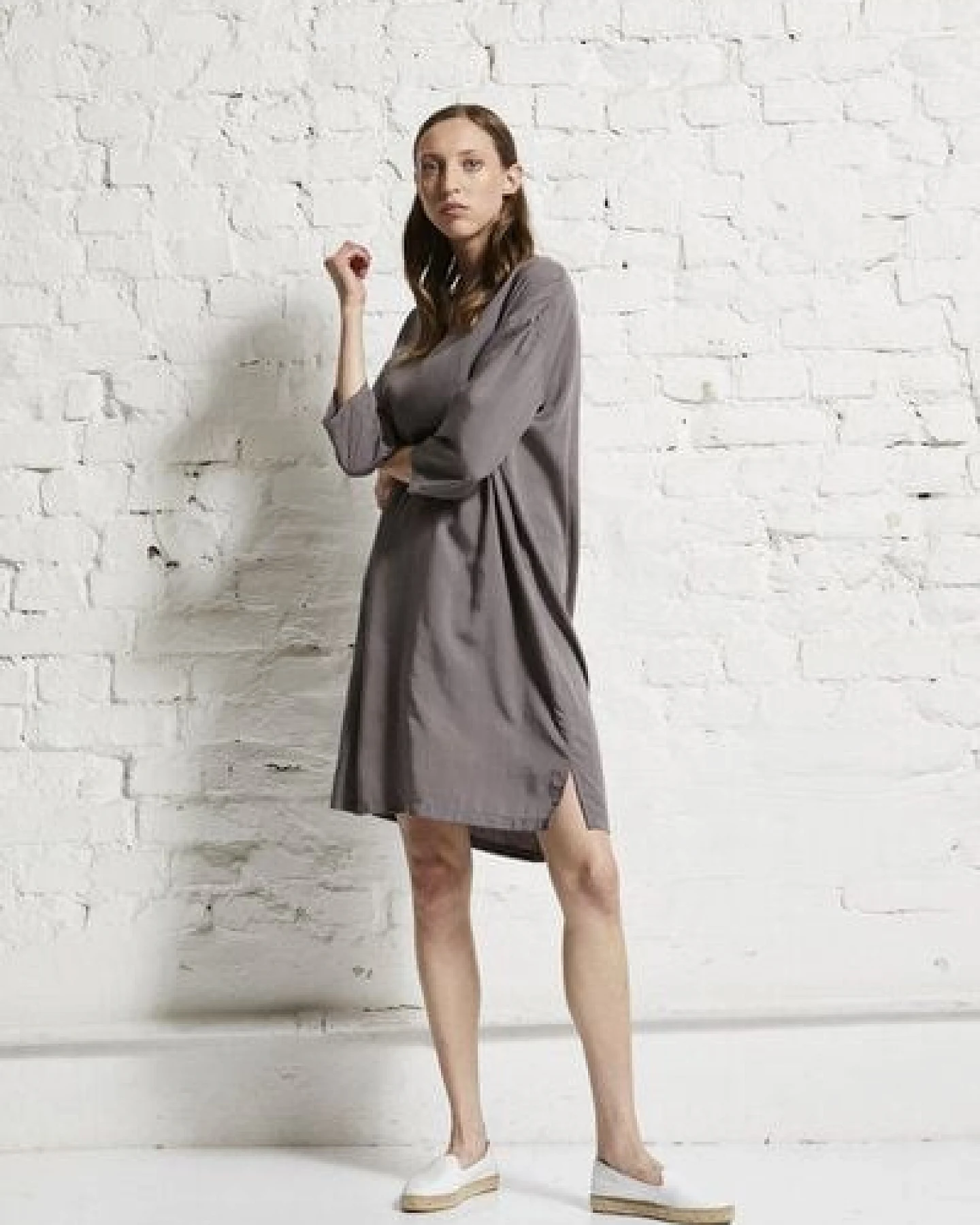 Wunderwerk Oversize dress tencel – Ansicht 4