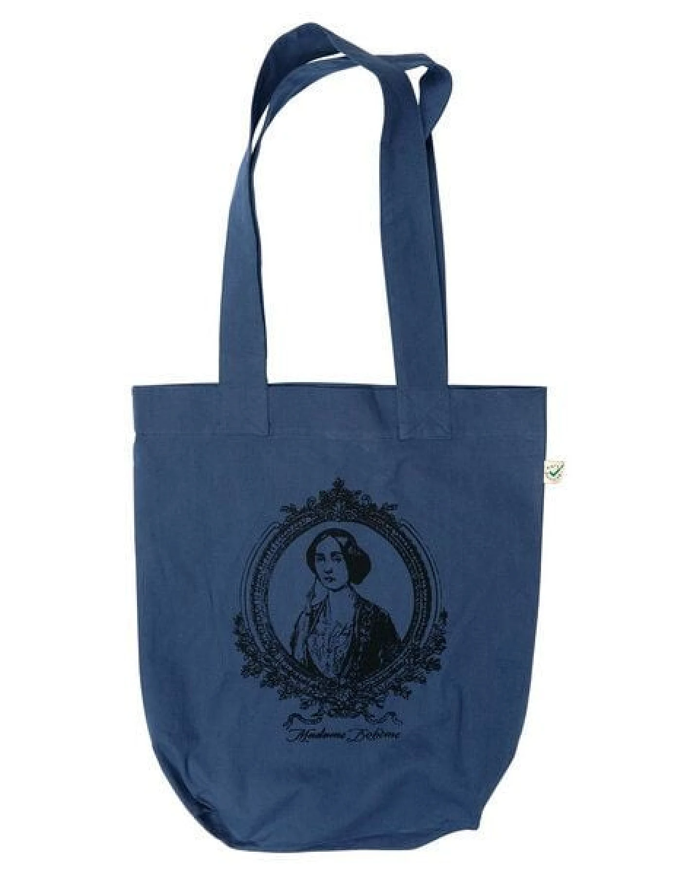 HANDGEDRUCKT "Madame Bohème" Shopper aus BAUMWOLLE kbA – Ansicht 3