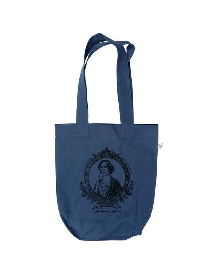 HANDGEDRUCKT "Madame Bohème" Shopper aus BAUMWOLLE kbA