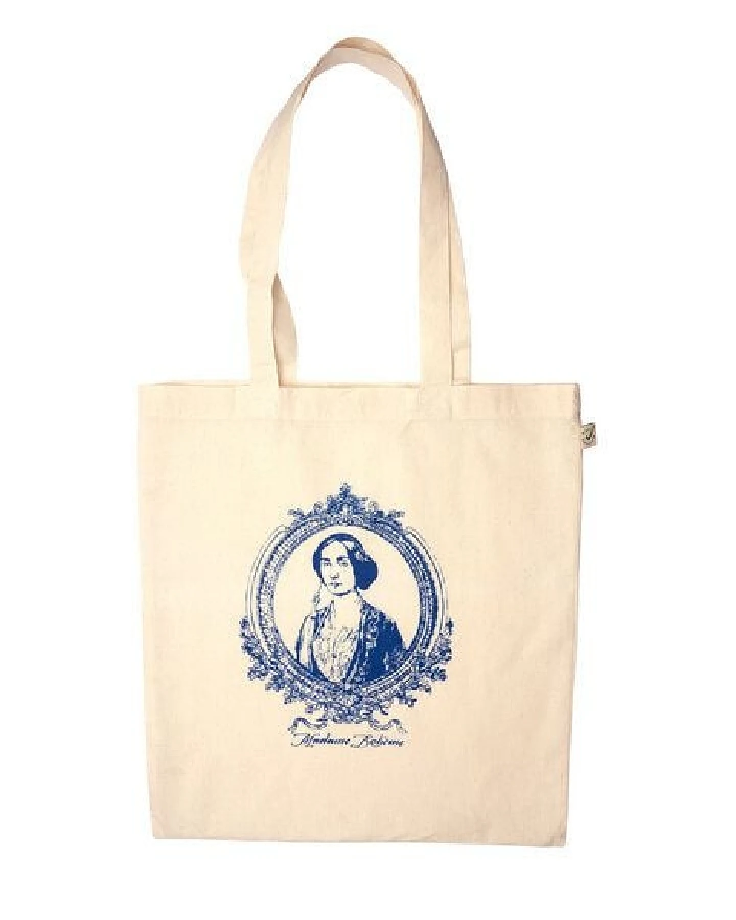 HANDGEDRUCKT "Madame Bohème" Shopper aus BAUMWOLLE kbA – Ansicht 3