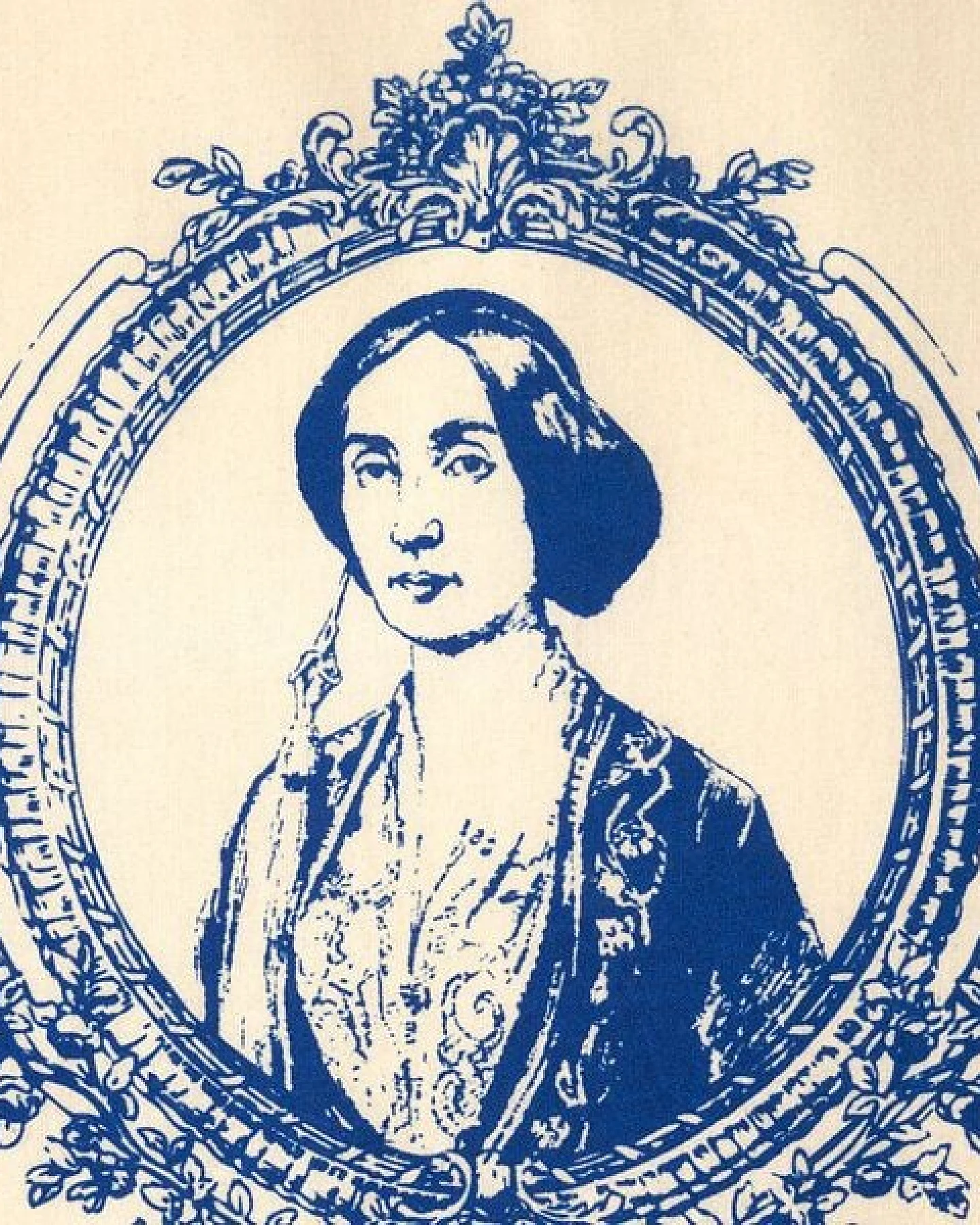HANDGEDRUCKT "Madame Bohème" Shopper aus BAUMWOLLE kbA – Ansicht 4