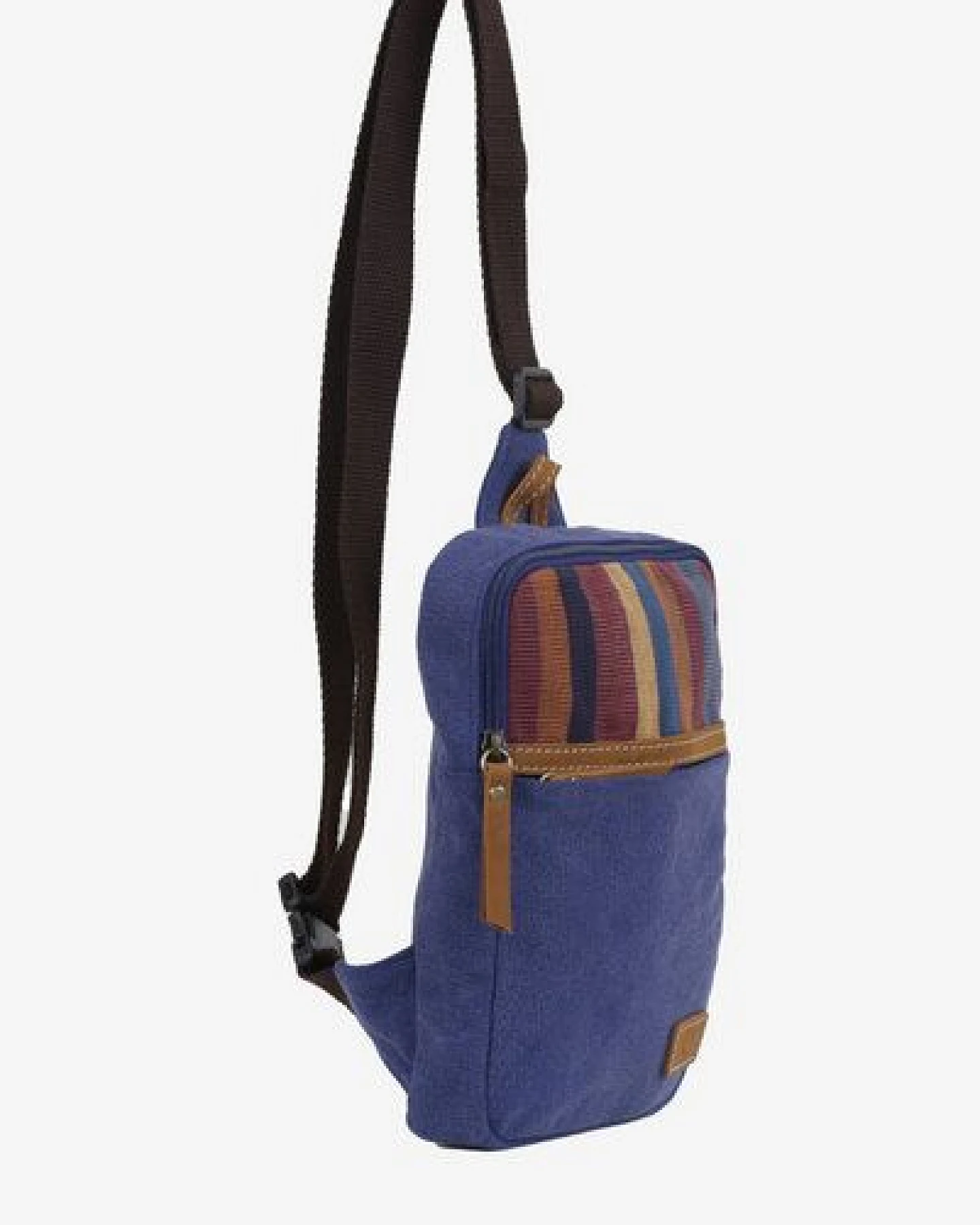 Dragolina Crossbody Tablettasche Faun W. mit Webstoff der Pwo Karen – Ansicht 3