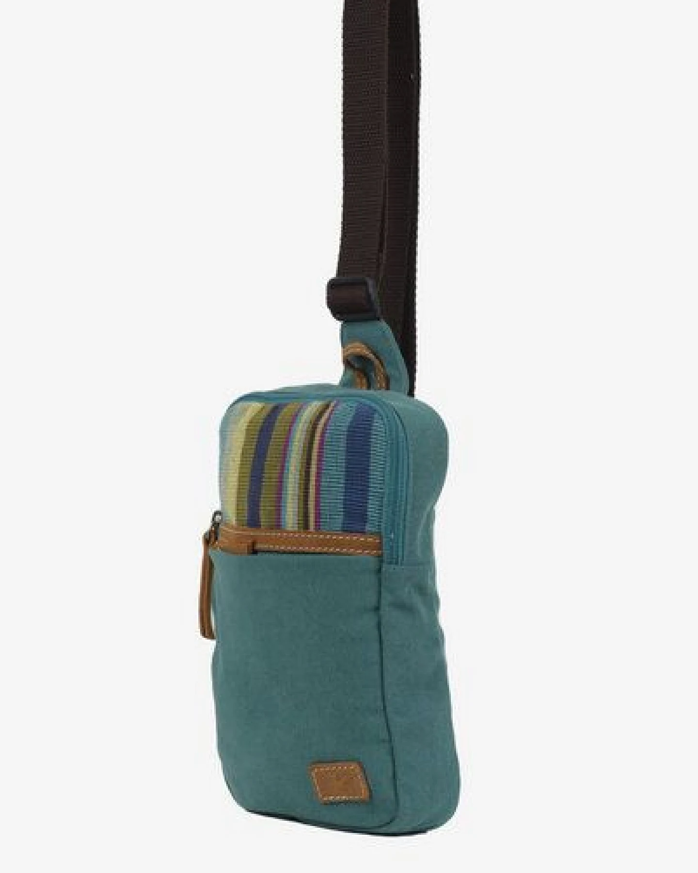 Dragolina Crossbody Tablettasche Faun W. mit Webstoff der Pwo Karen – Ansicht 2