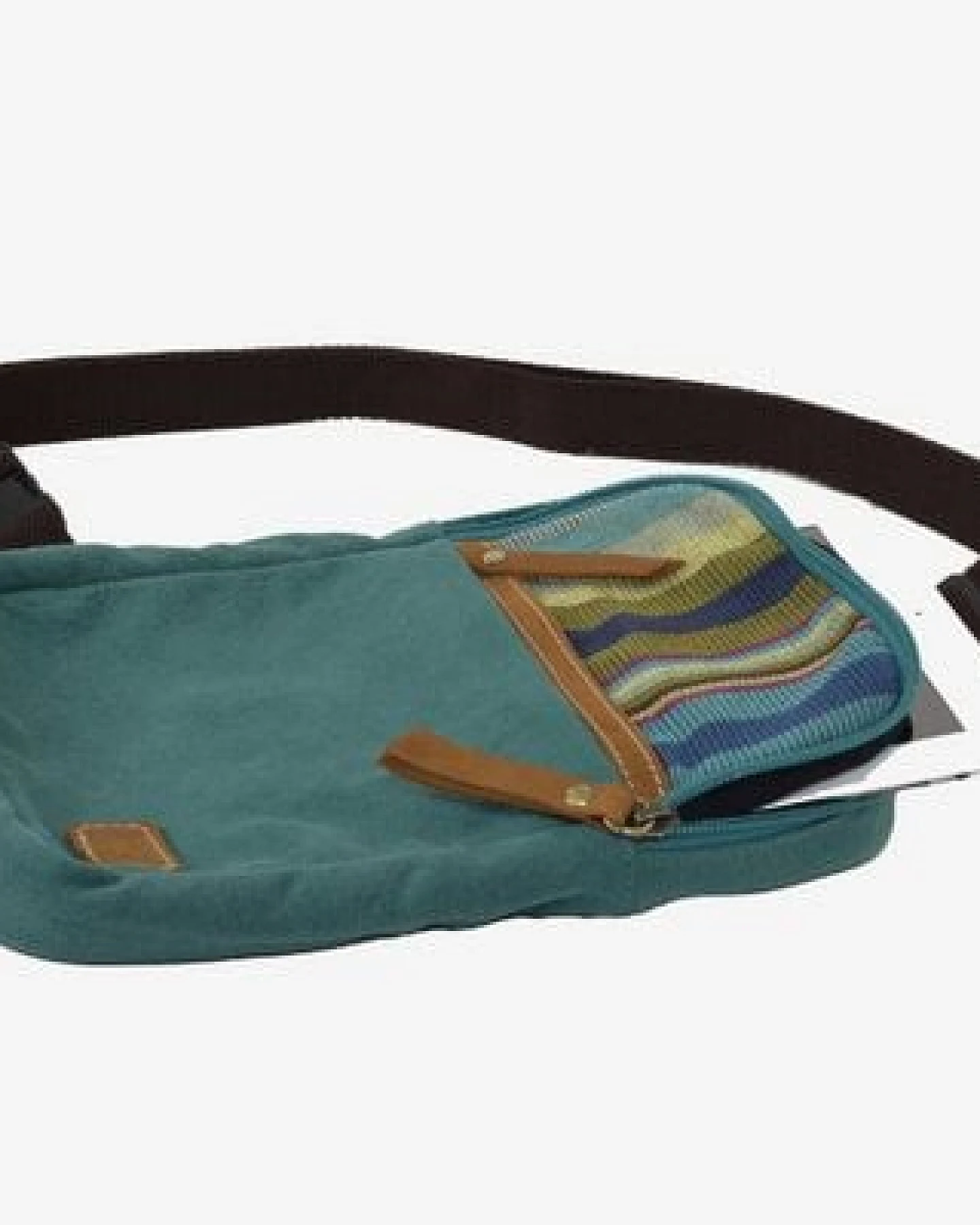 Dragolina Crossbody Tablettasche Faun W. mit Webstoff der Pwo Karen – Ansicht 4