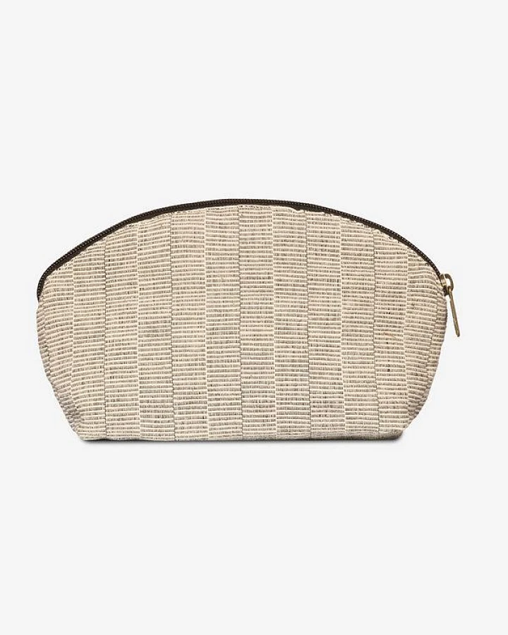 Dragolina Edle Kosmetiktasche Cloé mit Webstoff der Pwo Karen