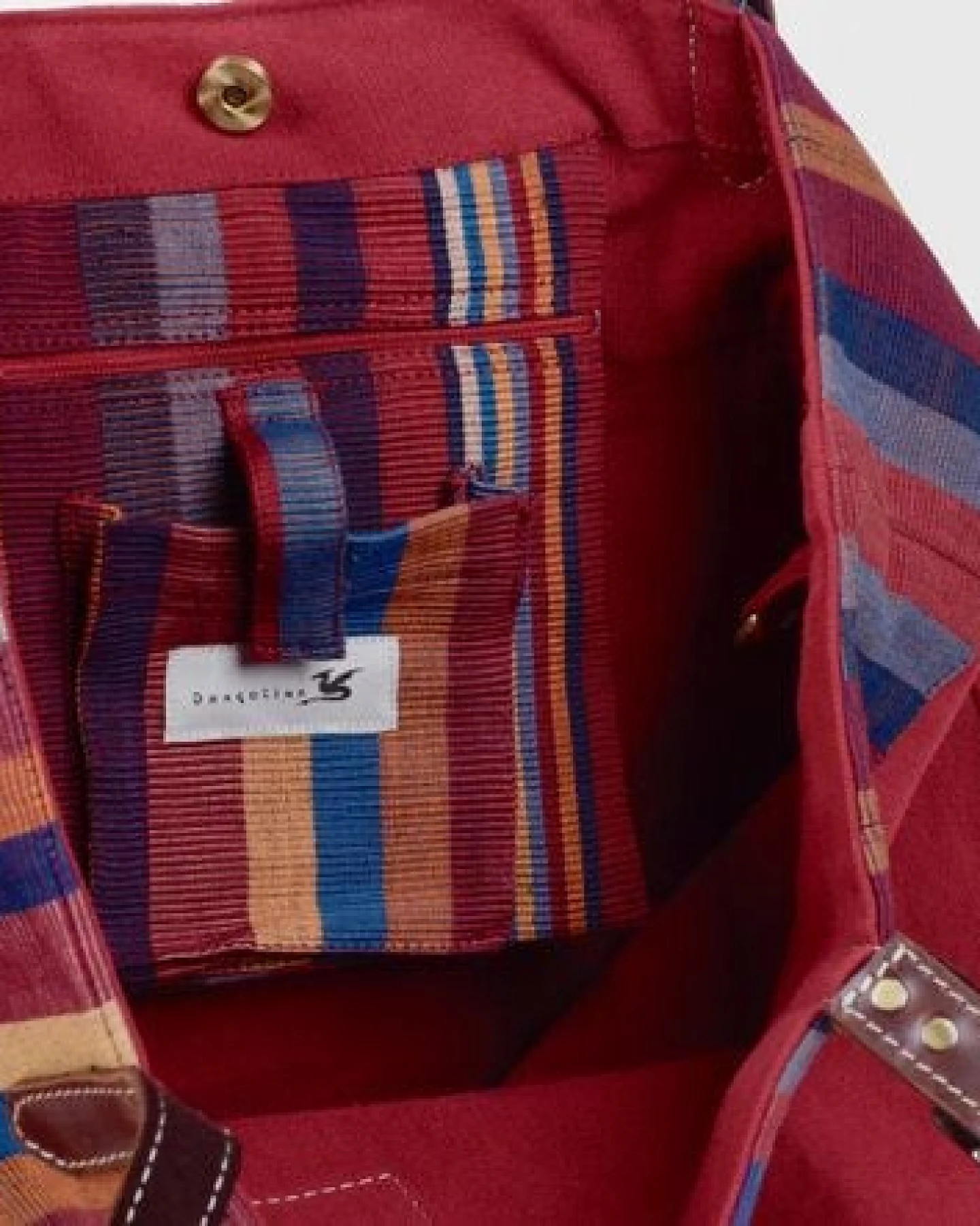 Dragolina Shopper Miss Eve mit Webstoff der Pwo Karen – Ansicht 3