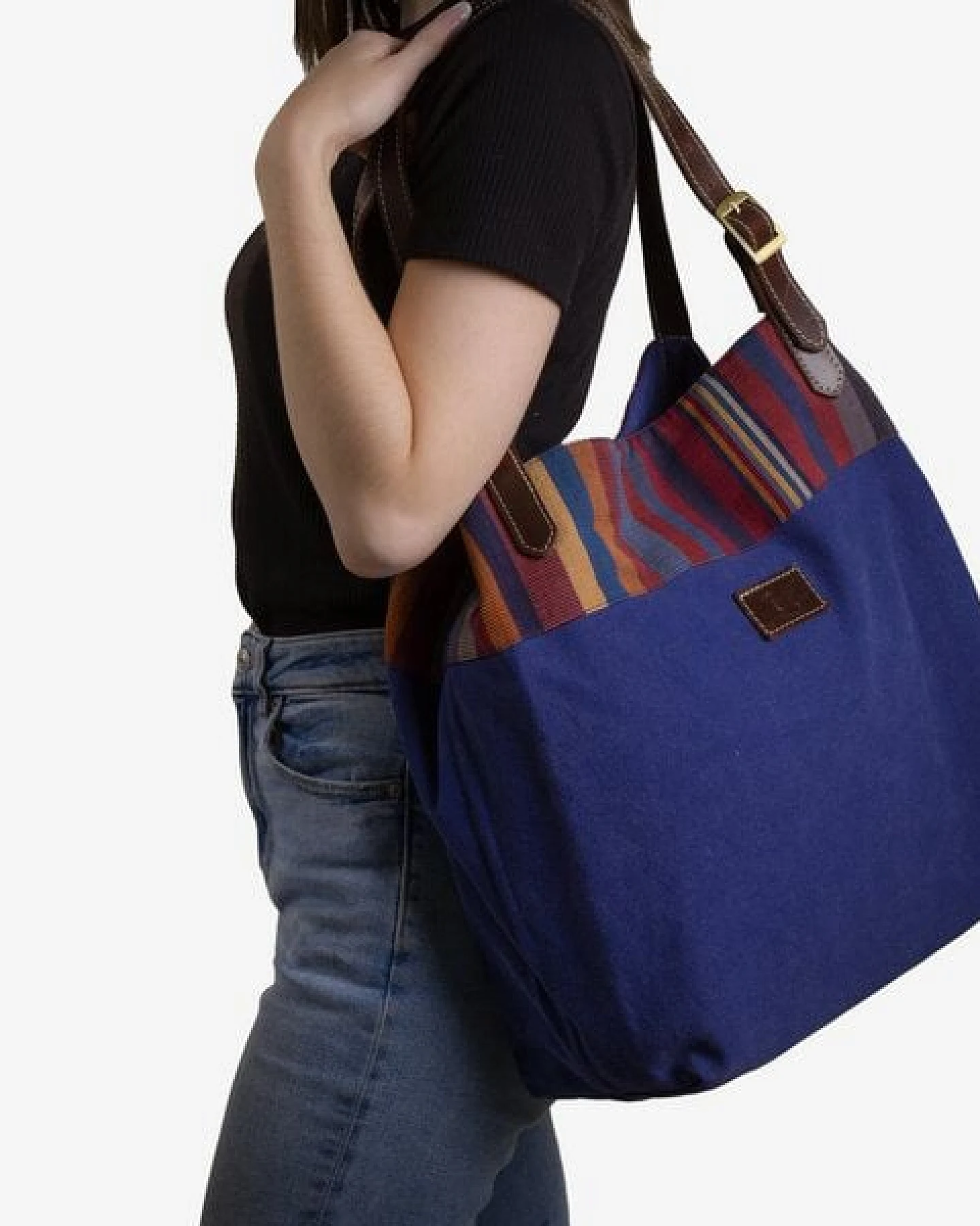 Dragolina Shopper Miss Eve mit Webstoff der Pwo Karen – Ansicht 3