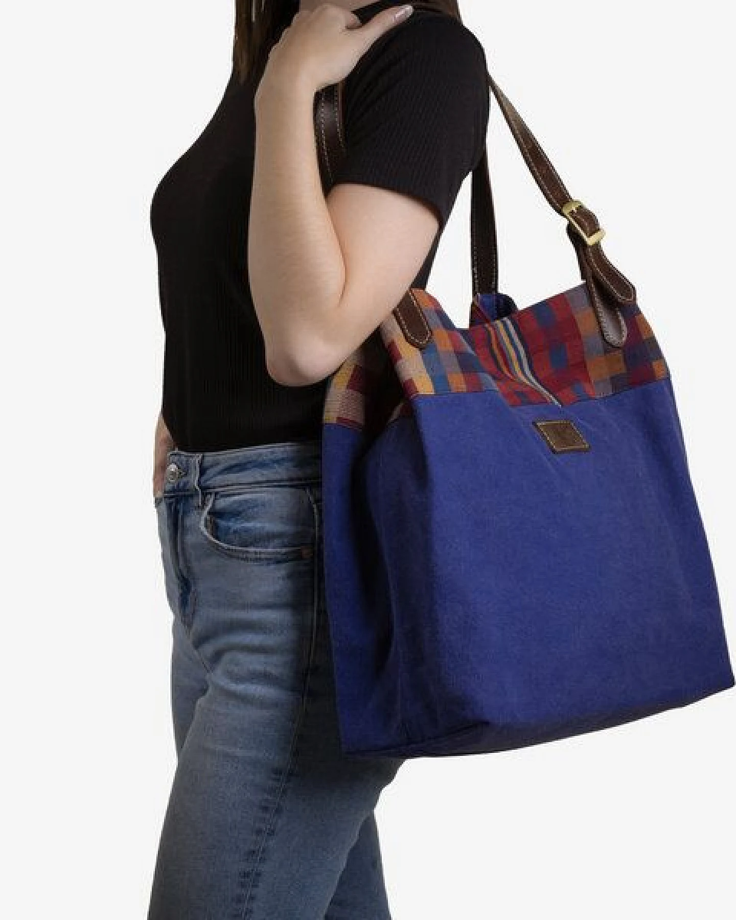 Dragolina Shopper Miss Eve mit Webstoff der Pwo Karen – Ansicht 4