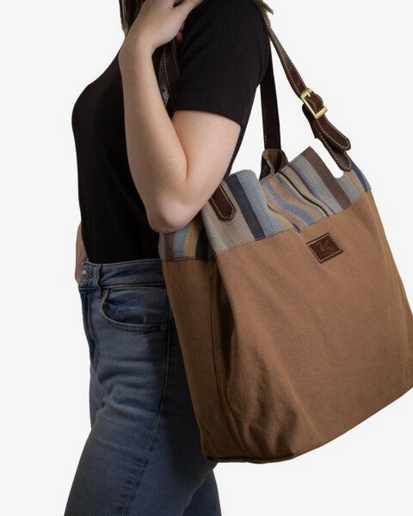 Dragolina Shopper Miss Eve mit Webstoff der Pwo Karen – Ansicht 4