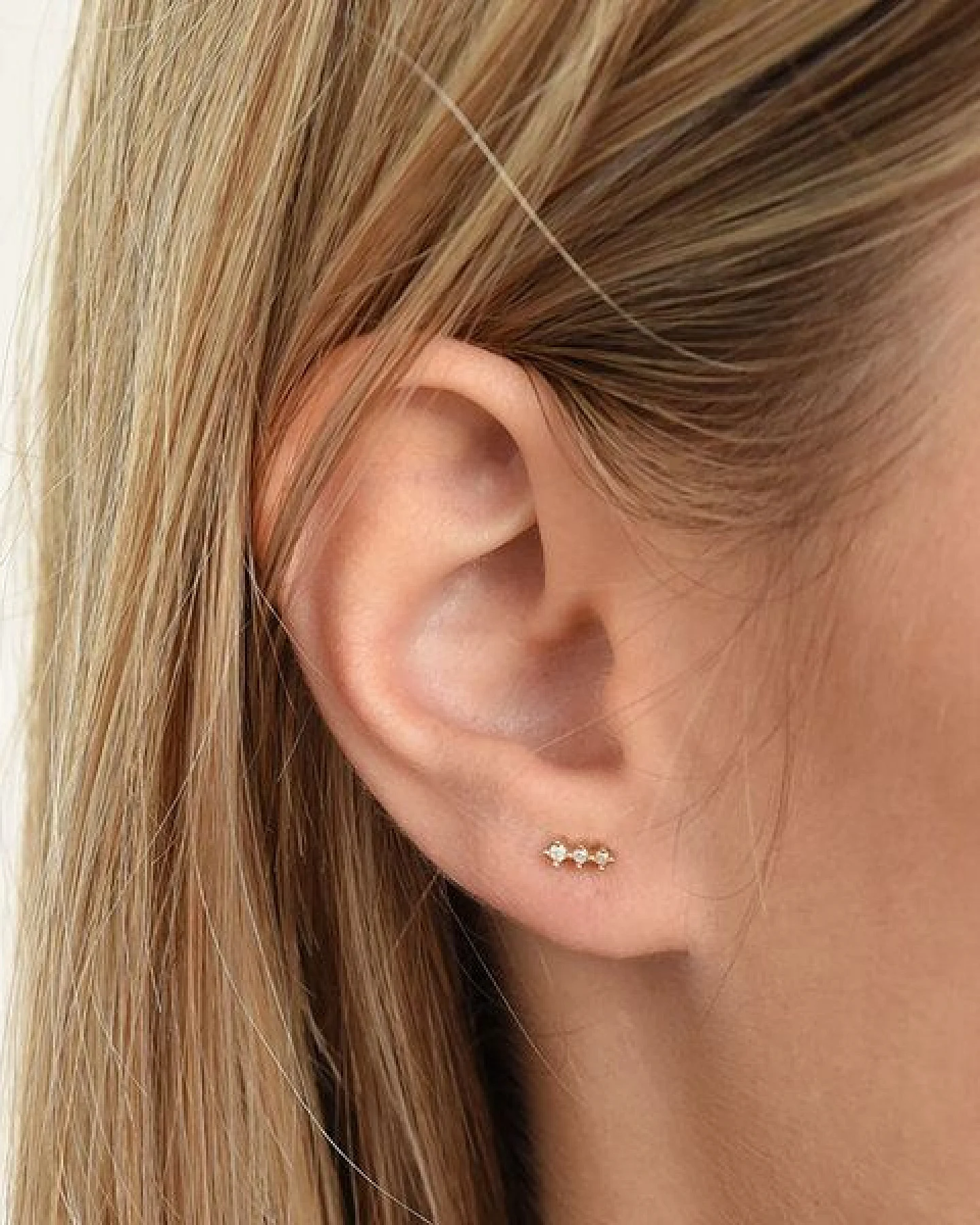 Eppi Zarte Ohrstecker mit Diamanten Linus – Ansicht 3