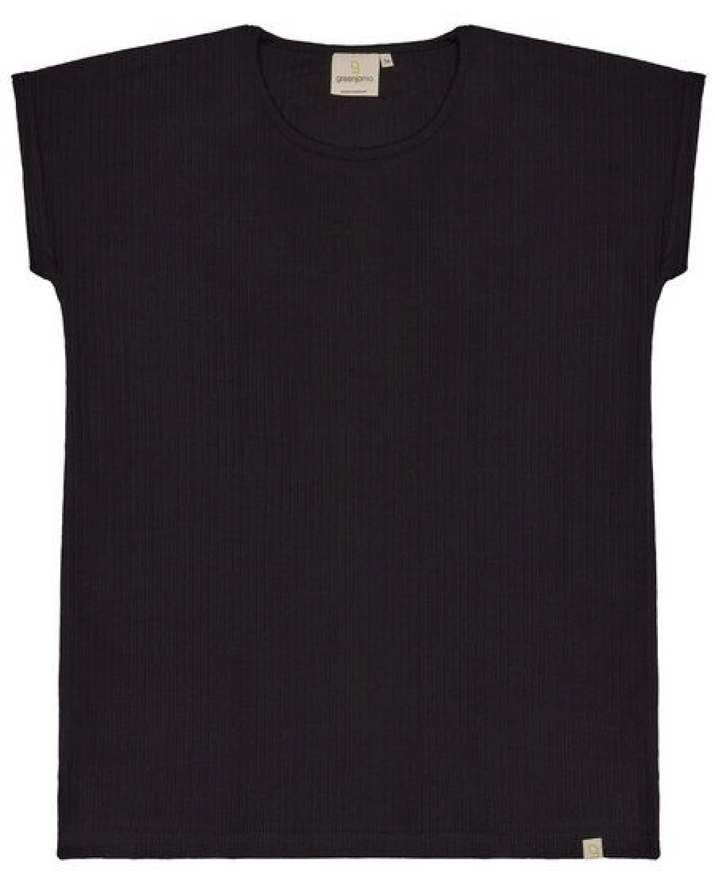 greenjama Damen T-Shirt aus Derby-Rib, aus Bio Baumwolle und GOTS zertifiziert – Ansicht 4