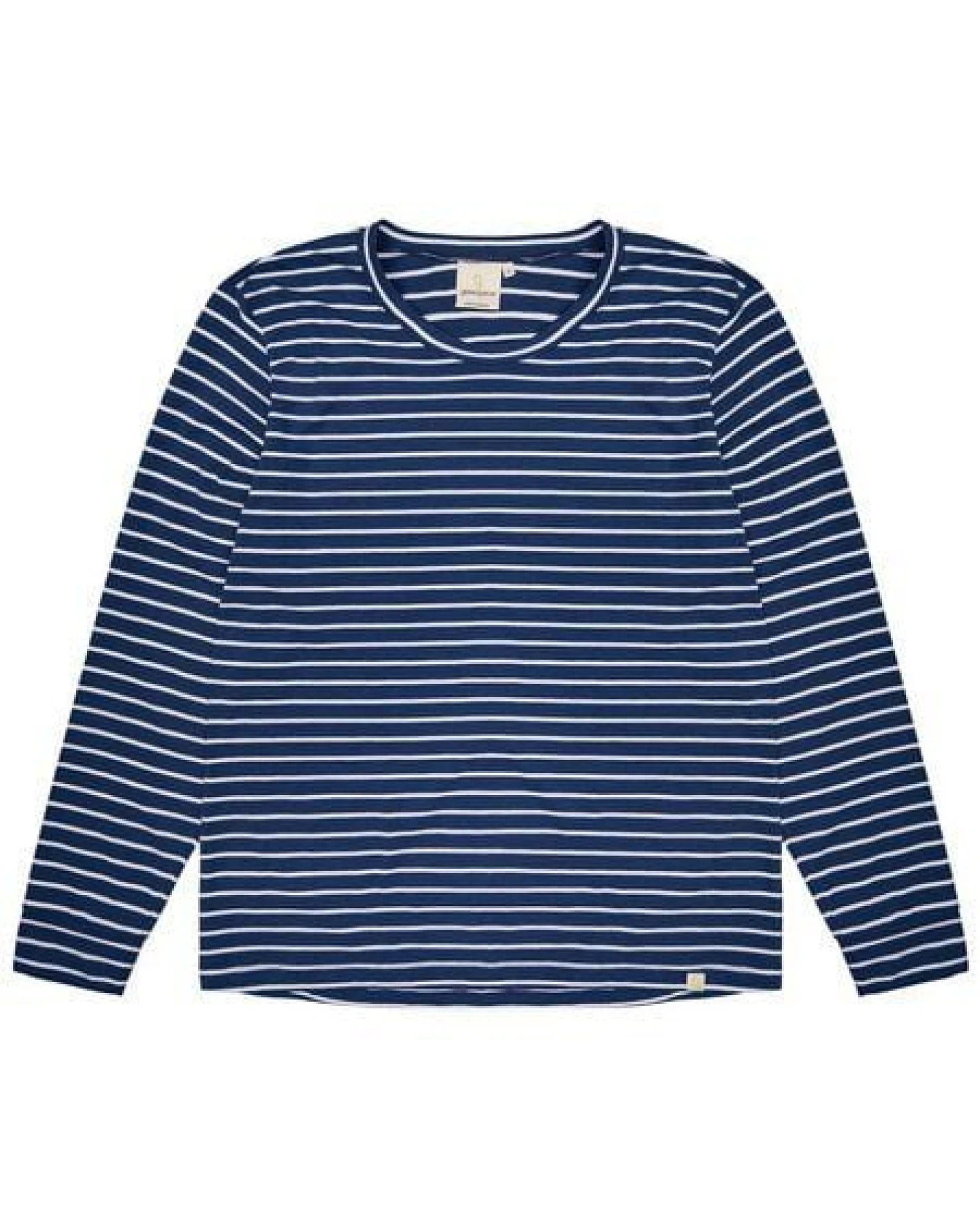 greenjama Herren Langarm-Shirt Ringel, aus Bio Baumwolle und GOTS zertifiziert – Ansicht 3