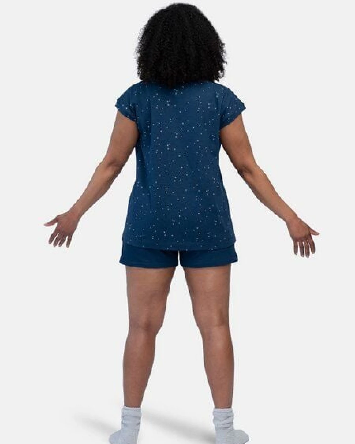 greenjama Damen T-Shirt Slub Jersey mit Druck, aus Bio Baumwolle und GOTS zertifiziert – Ansicht 2