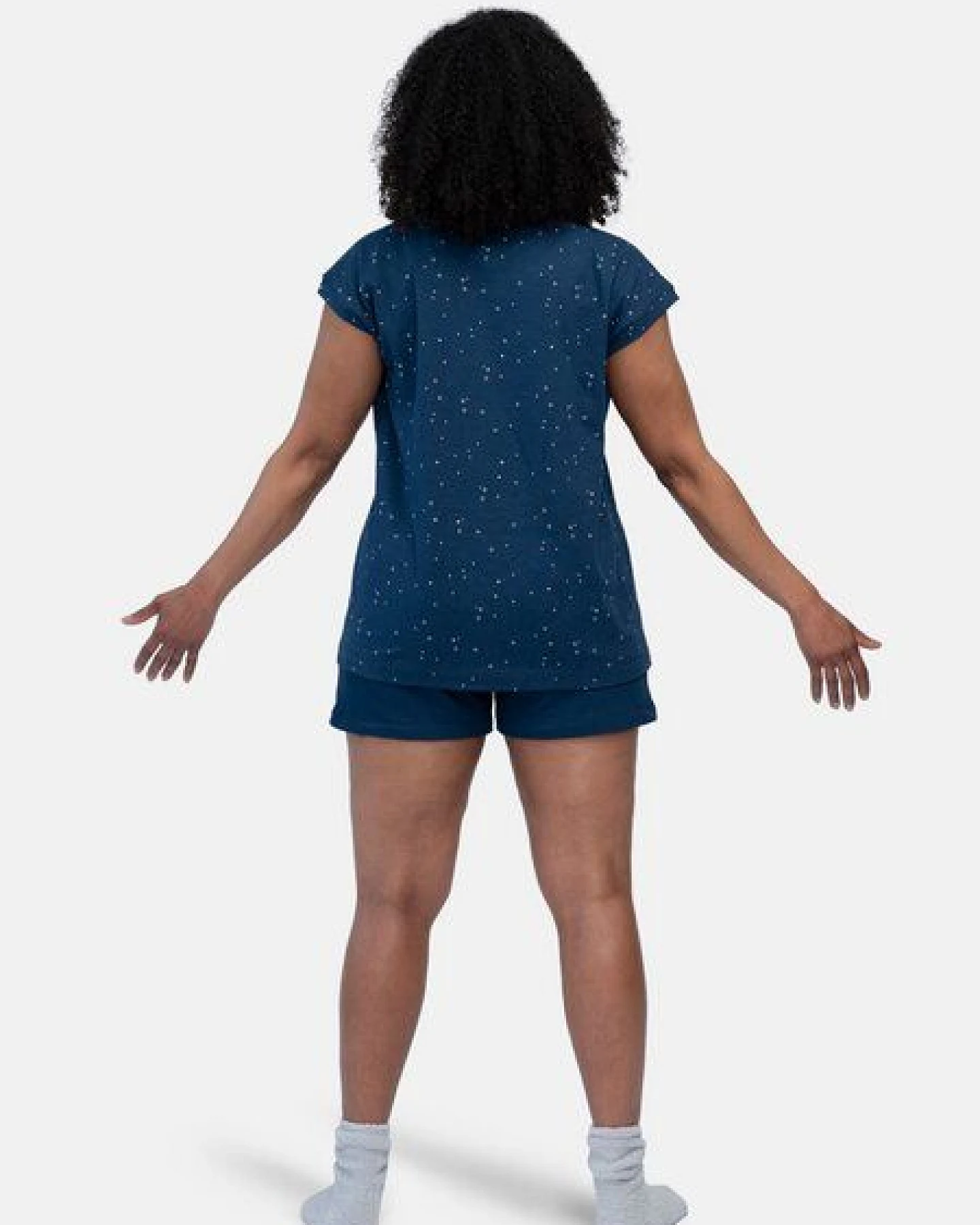 greenjama Damen T-Shirt Slub Jersey mit Druck, aus Bio Baumwolle und GOTS zertifiziert – Ansicht 2